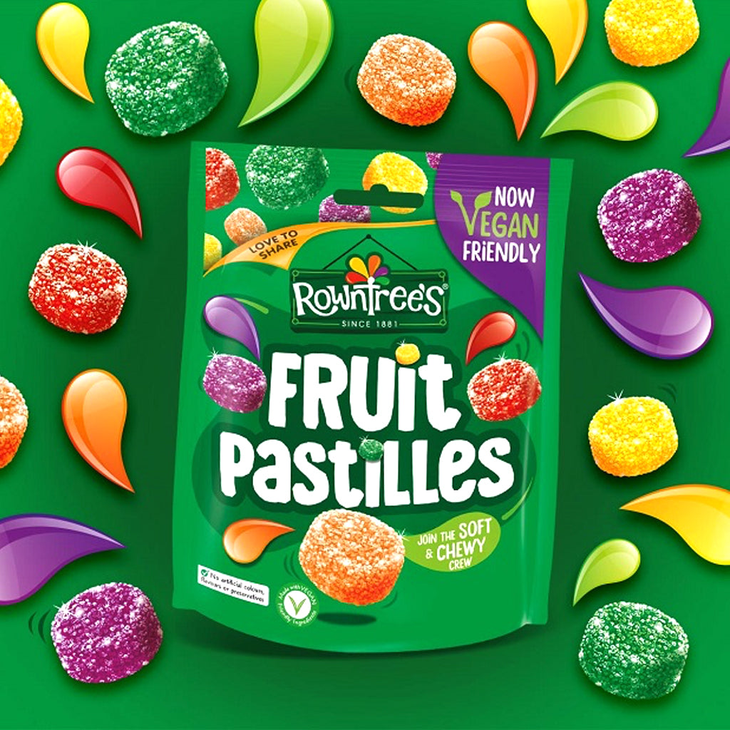 Rowntree's Fruit Pastilles Vegan Chewy Candy