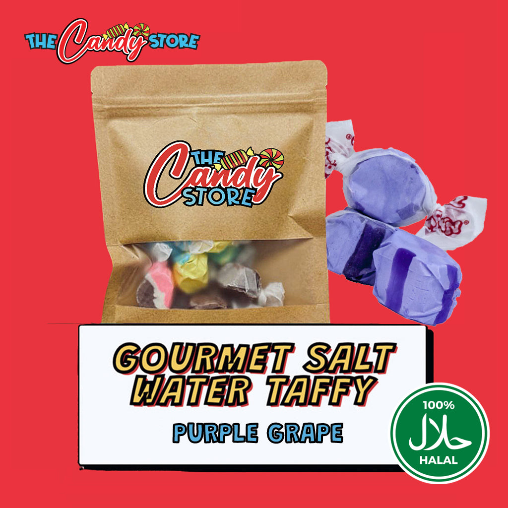 Gourmet Salt Water Purple Grape Taffy Bag