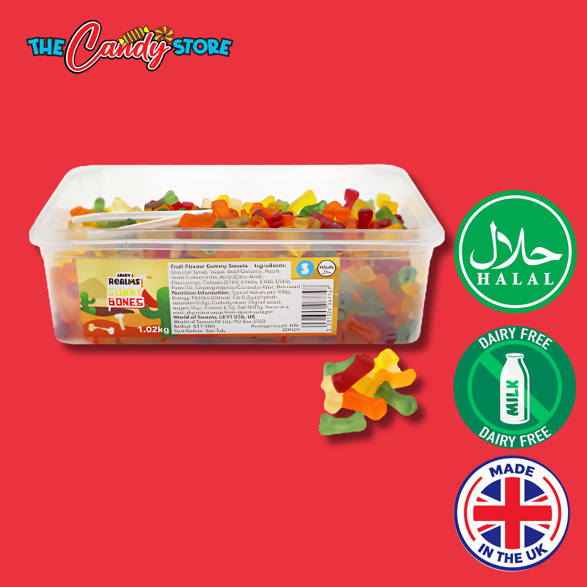 Candy Realms Gummy Bones