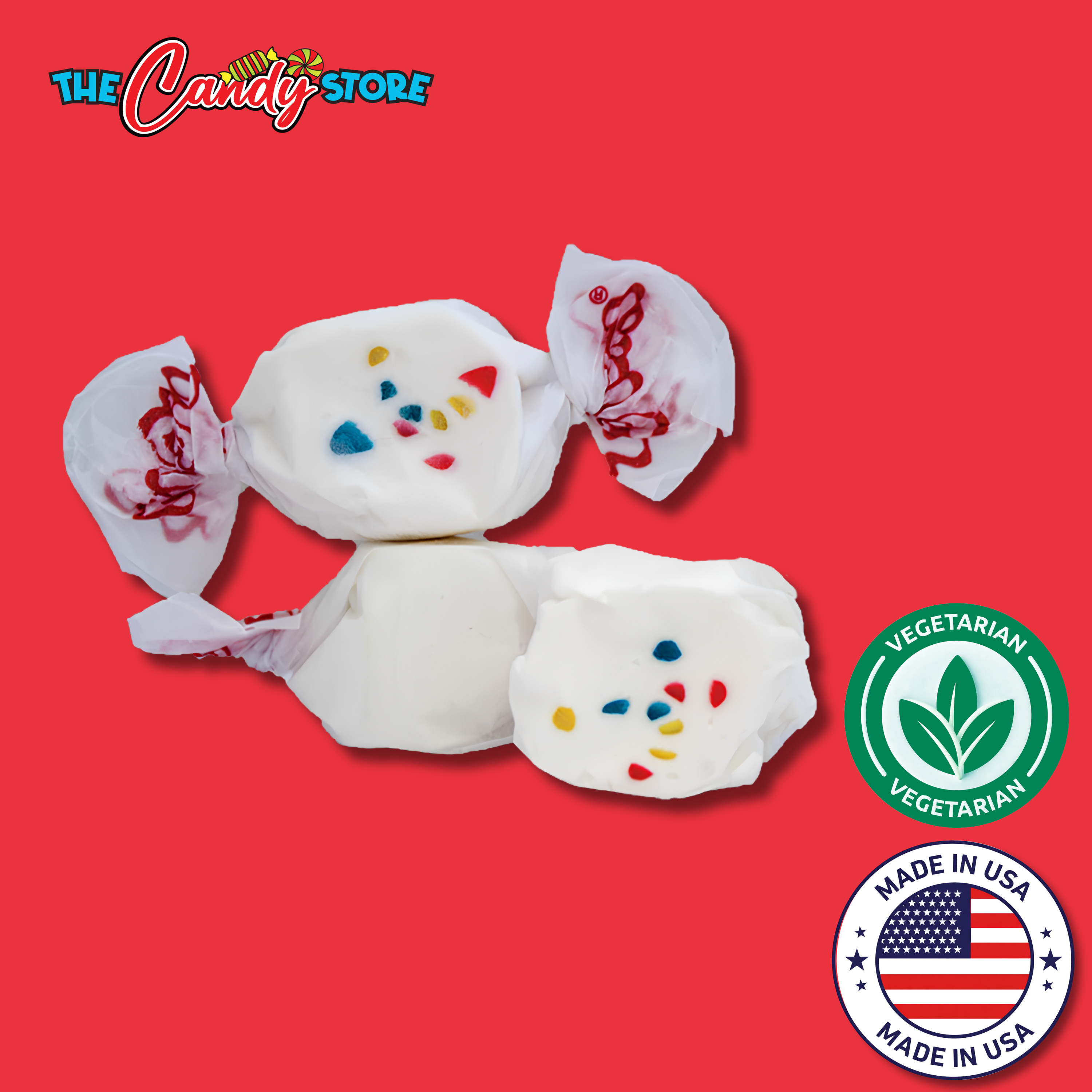Taffy Town Frosted Cupcake 