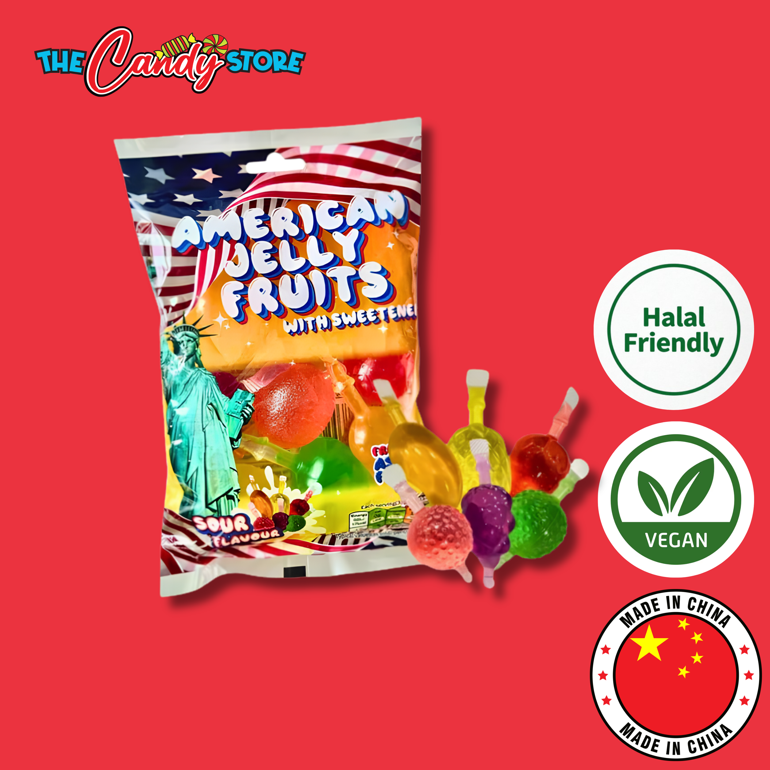 American Jelly Fruits Mystery Flavours