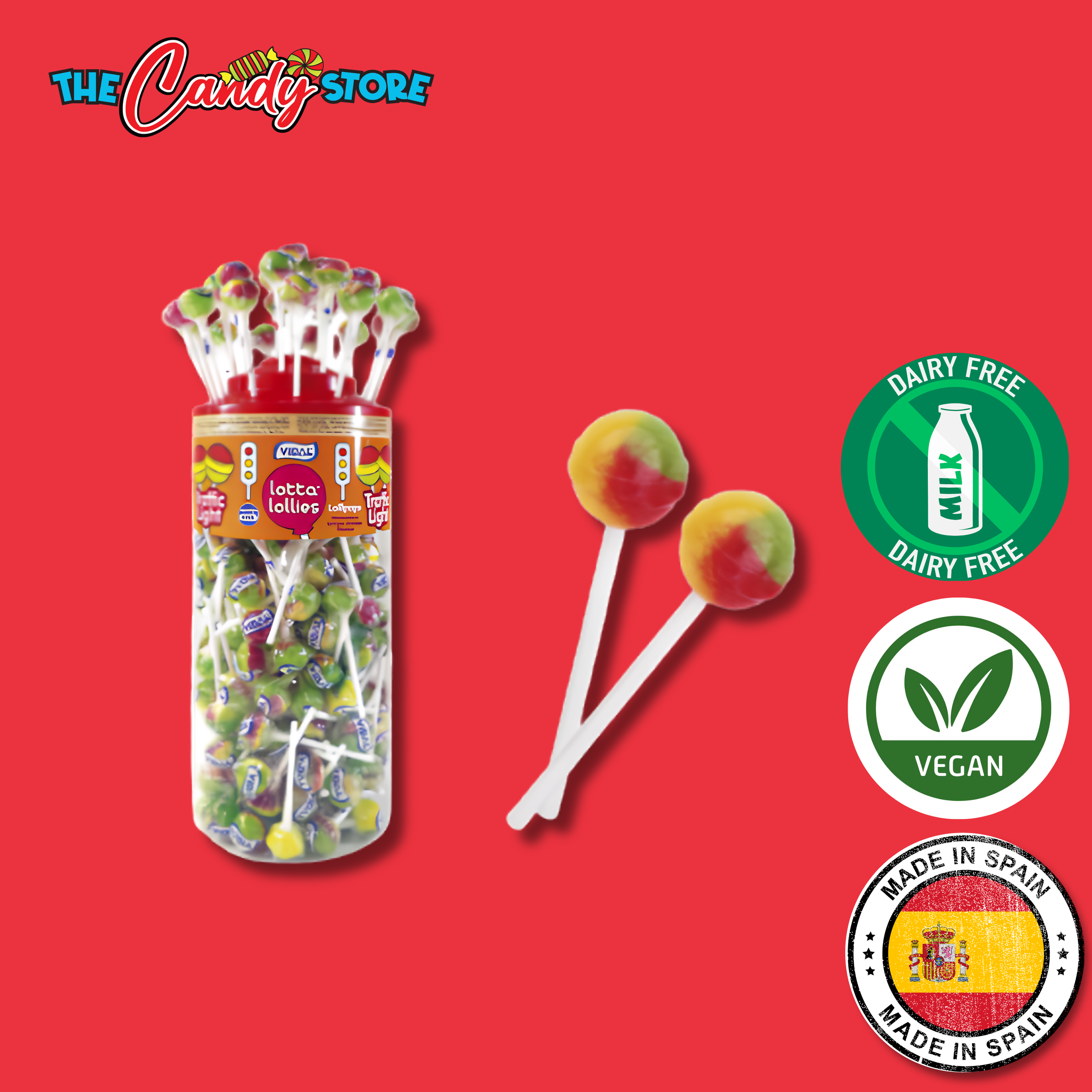 Vidal Traffic Lights Lollipops