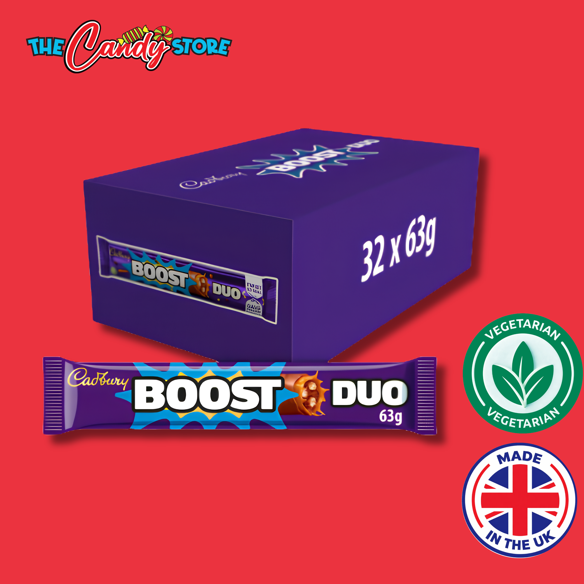 Cadbury Boost Duo Chocolate Bar