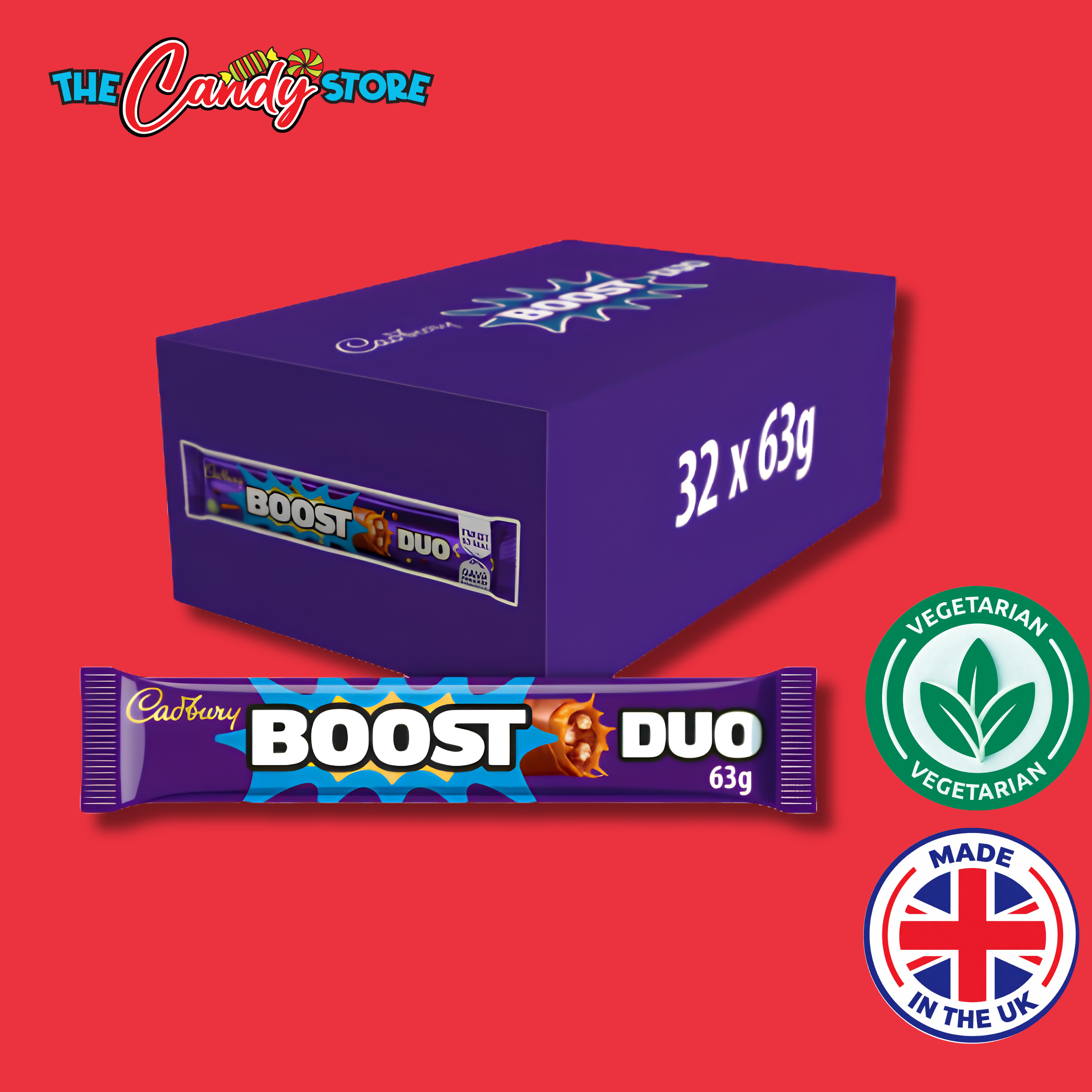 Cadbury Boost Duo Chocolate Bar