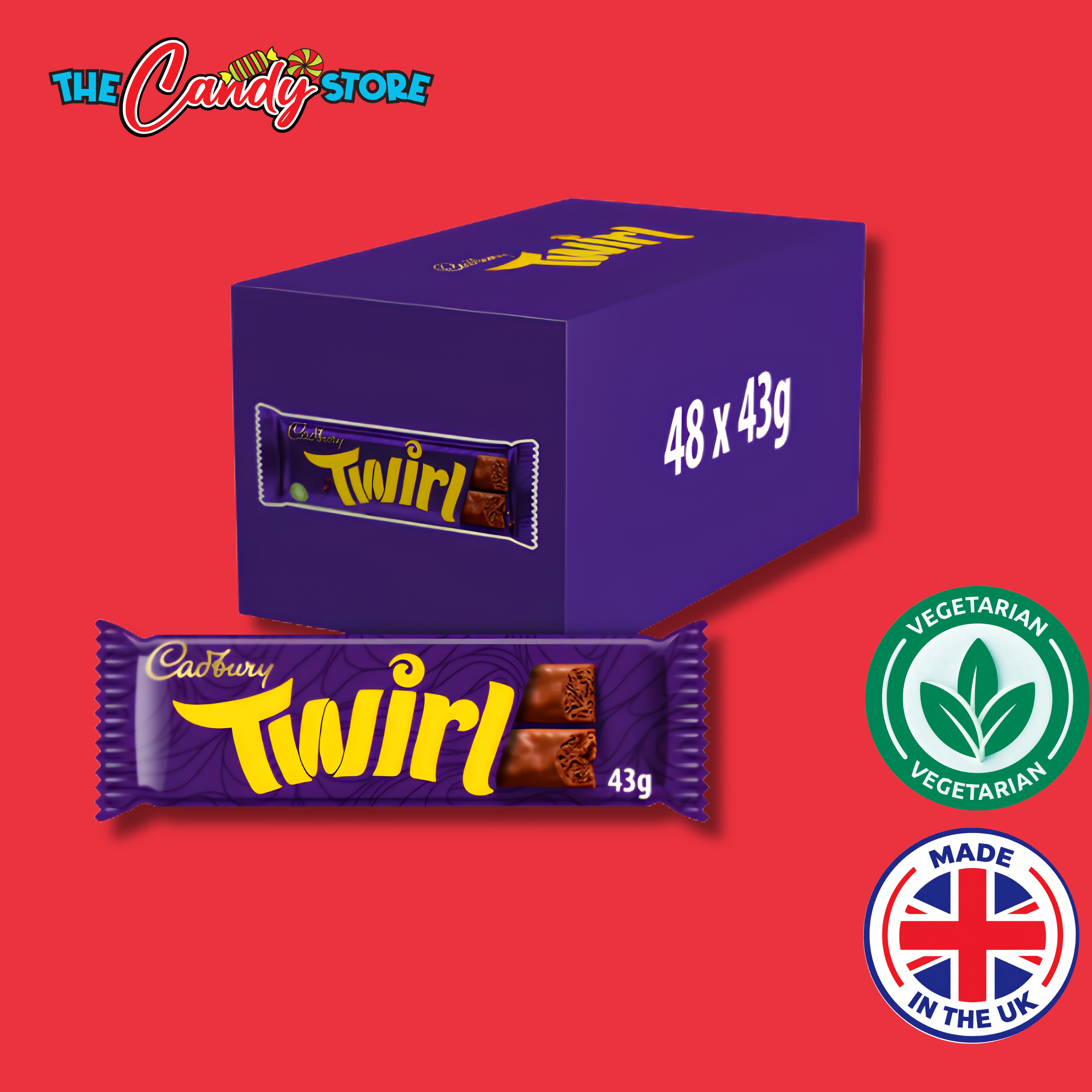 Cadbury Twirl Chocolate Bars