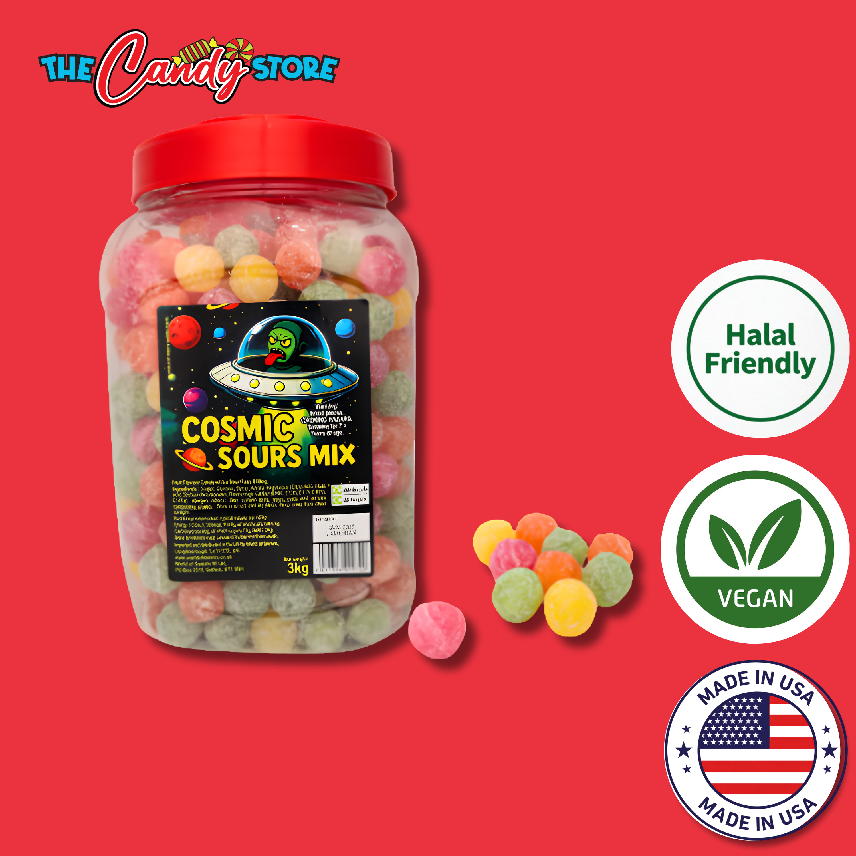 Cosmic Sours Mixed Fruits