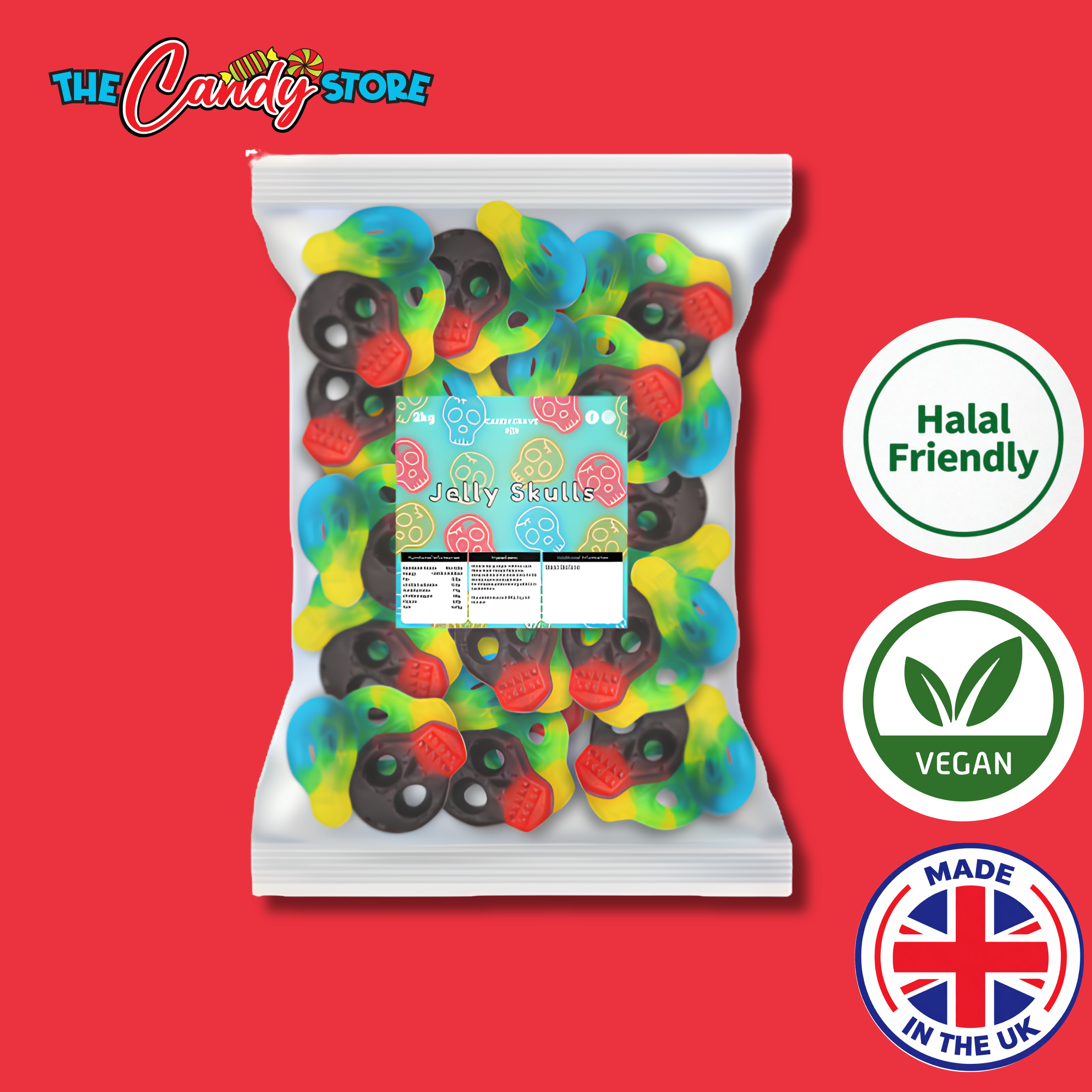 Candycrave Jelly Skulls 2kg