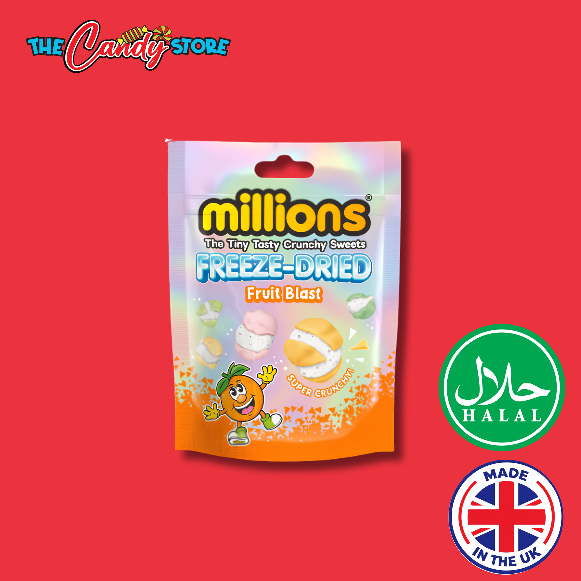 Millions Freeze-Dried Fruit Blast Pouch