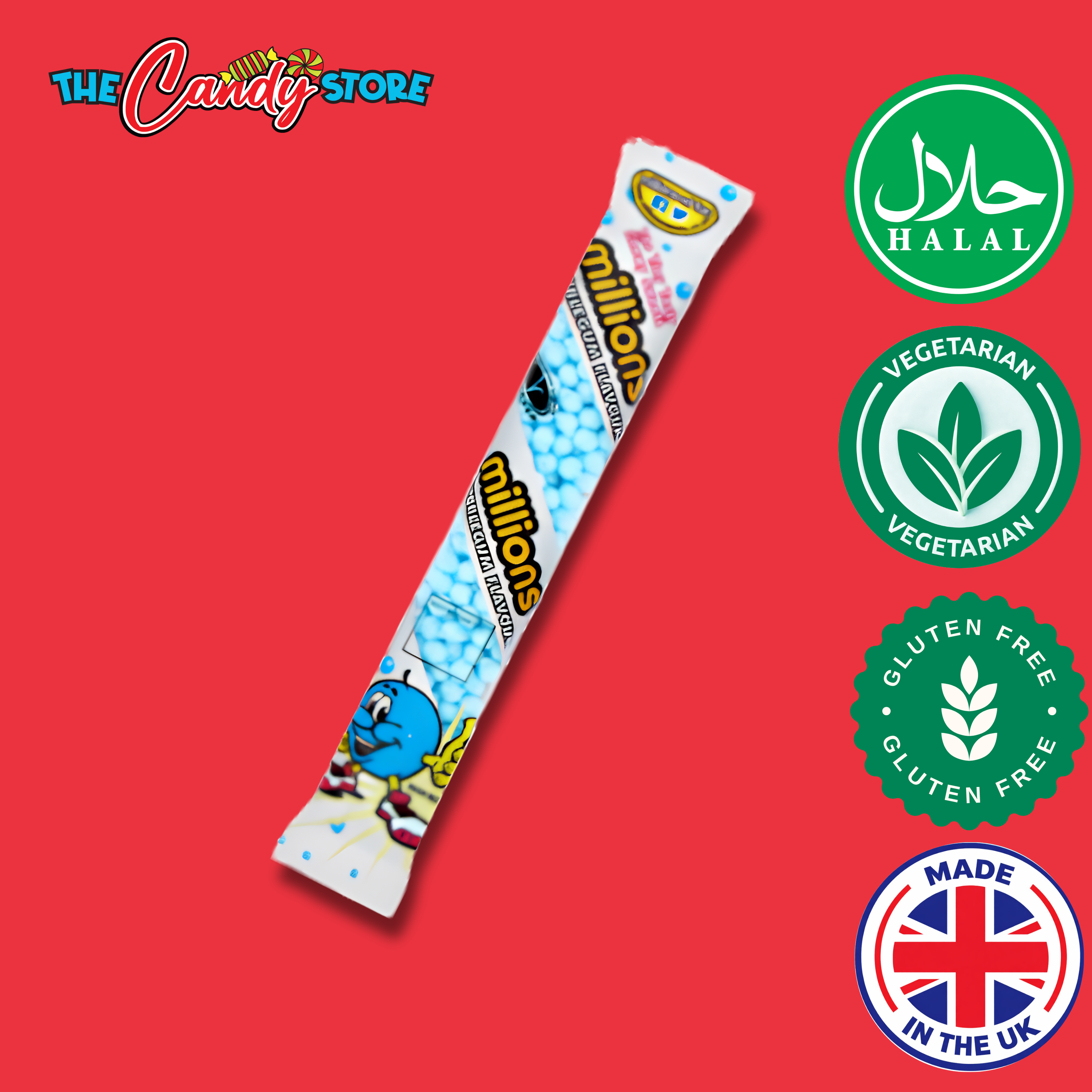 Millions Bubblegum Tube