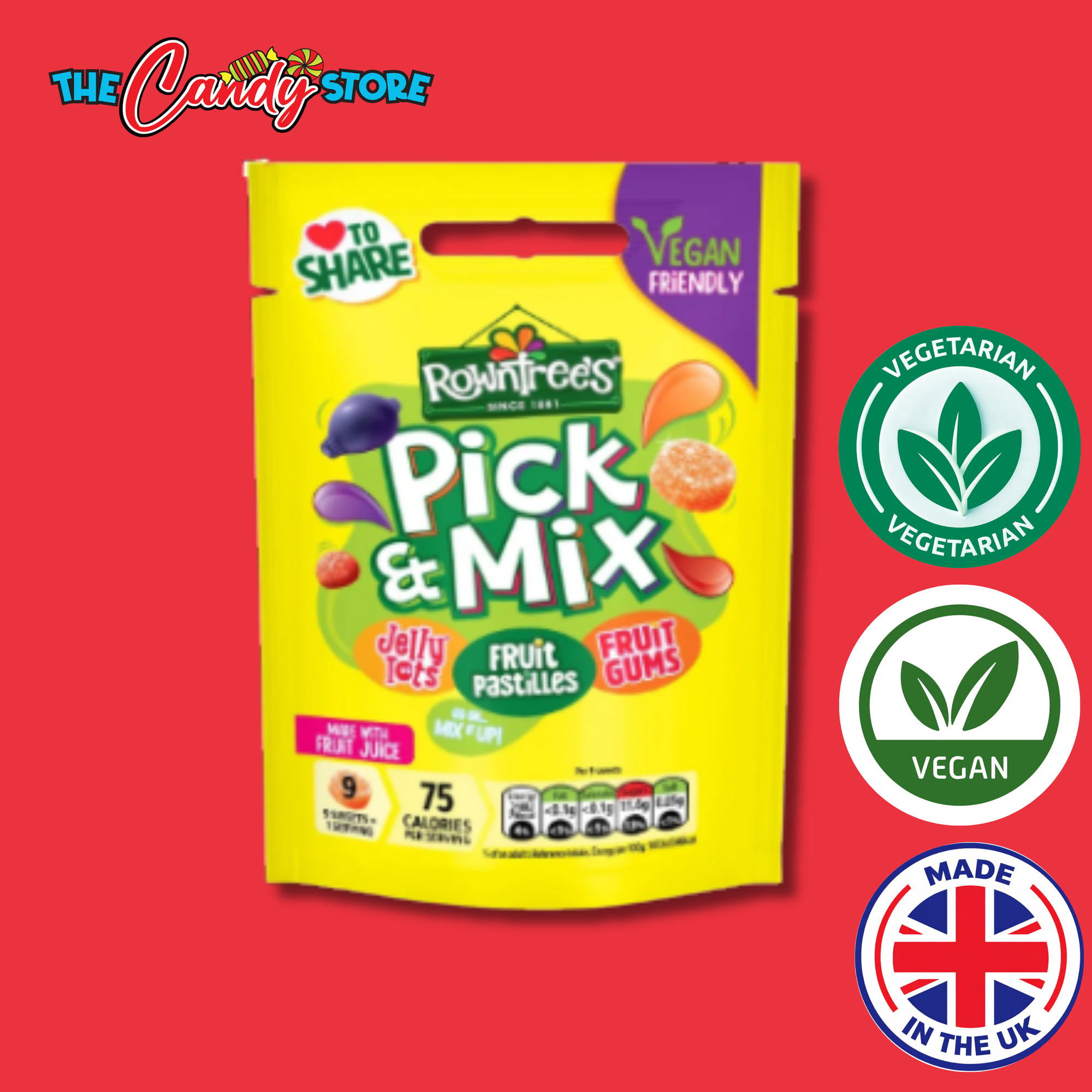 Rowntree's Pick & Mix Sweets Sharing Bag