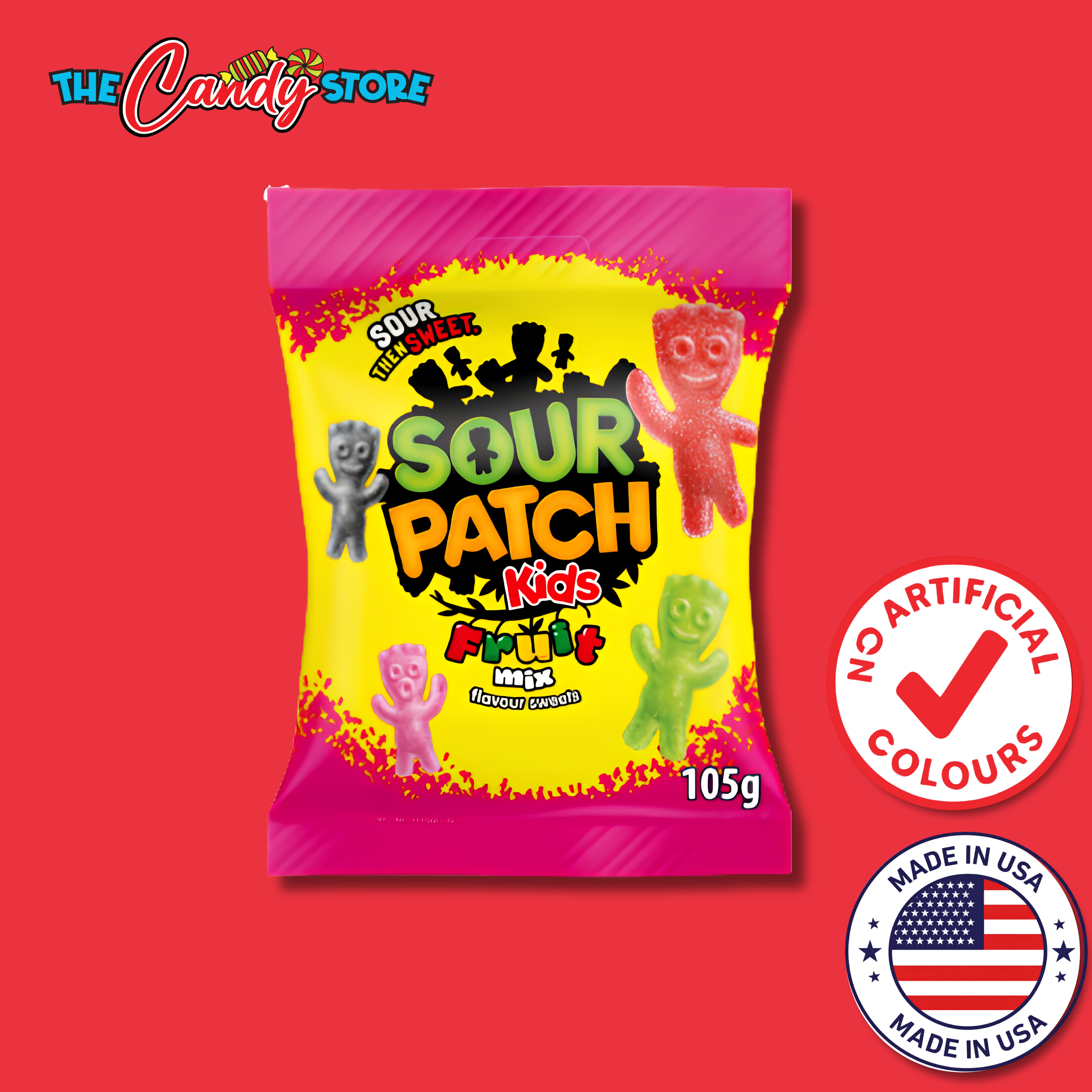 Sour Patch Kids Fruit Mix Flavour Sweets