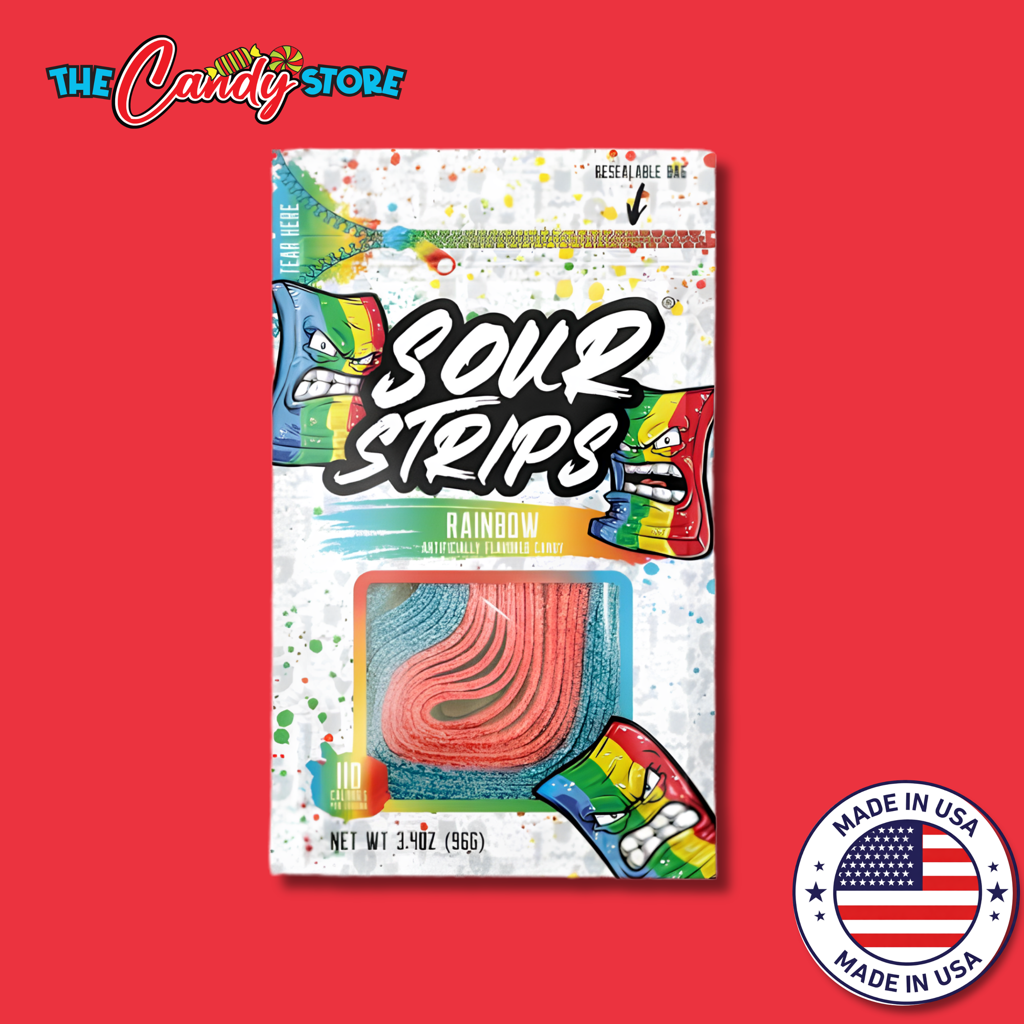 Sour Strips Rainbow