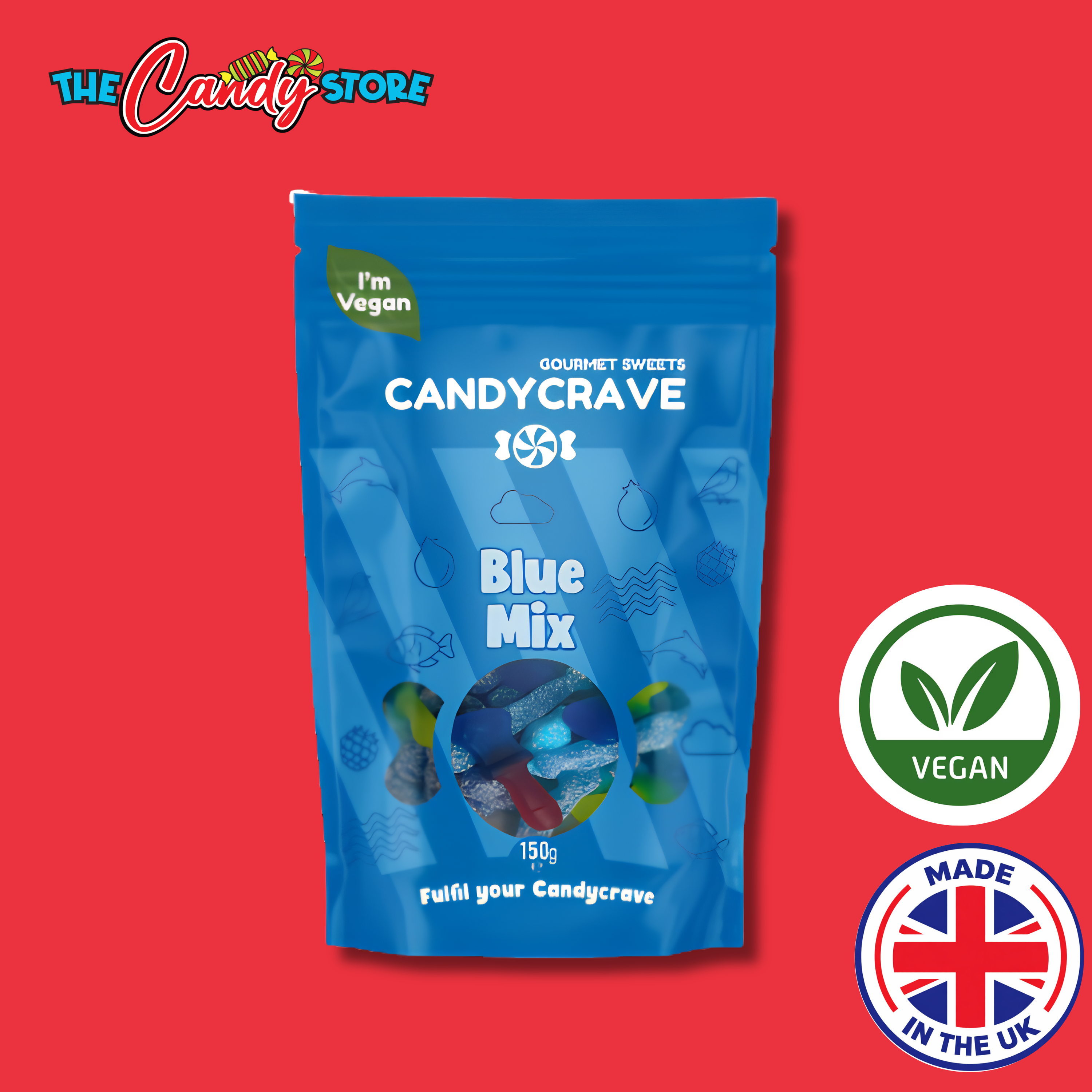 Candycrave Blue Mix Pouch