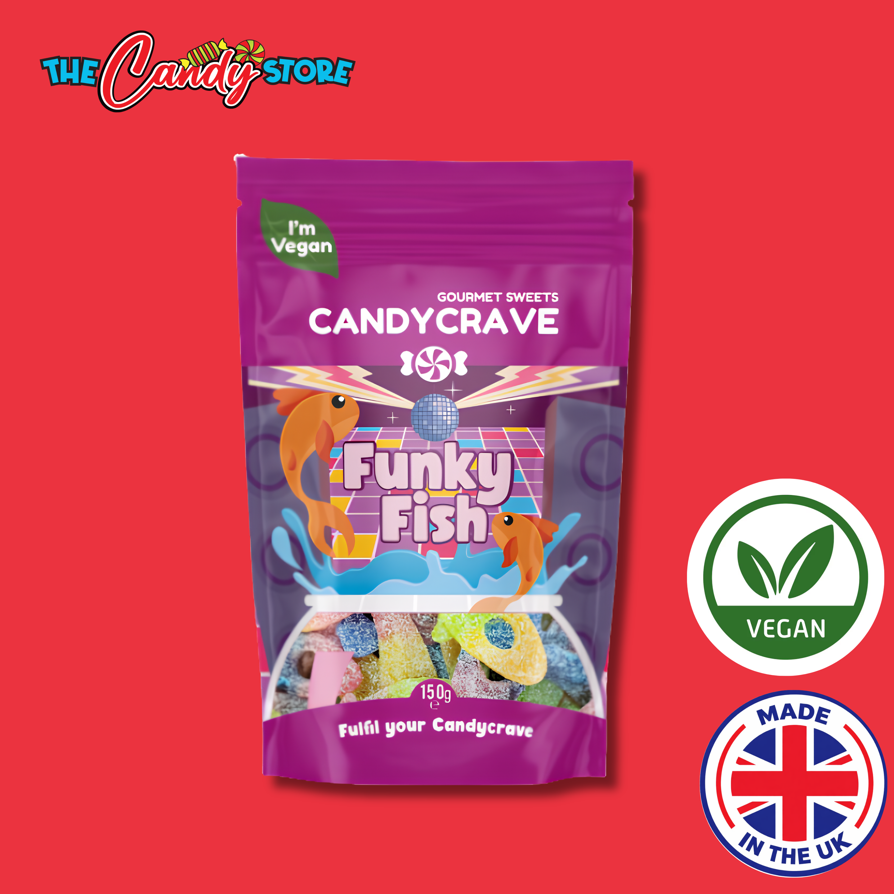 Candycrave Funky Fish Pouch