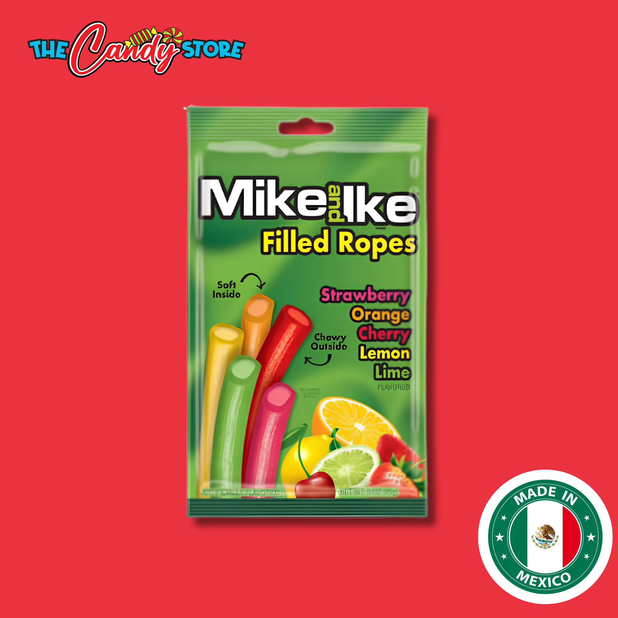 Mike and Ike Filled Ropes Peg Bag