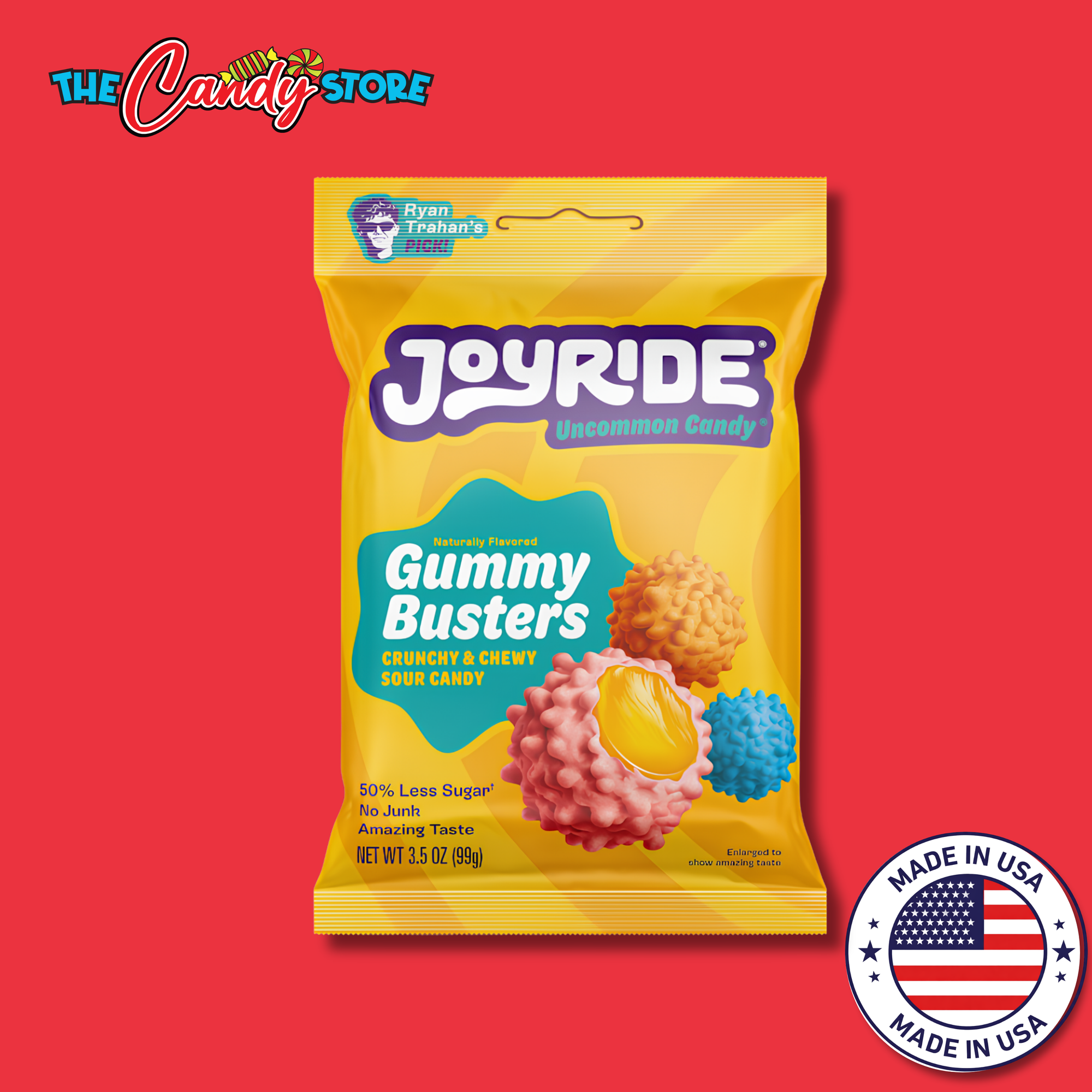 Joyride Sour Gummy Busters Chewy Candy (Super Nova)