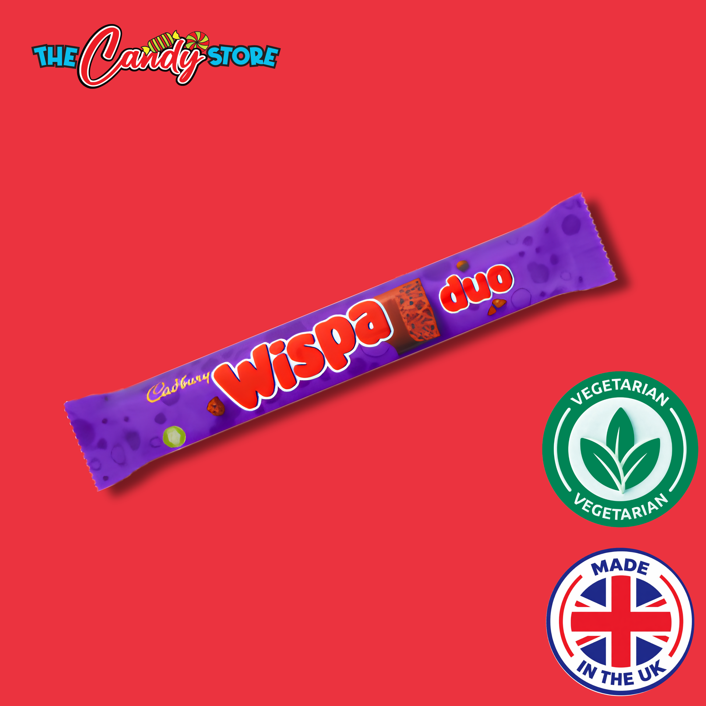 Cadbury Wispa Duo Chocolate Bar