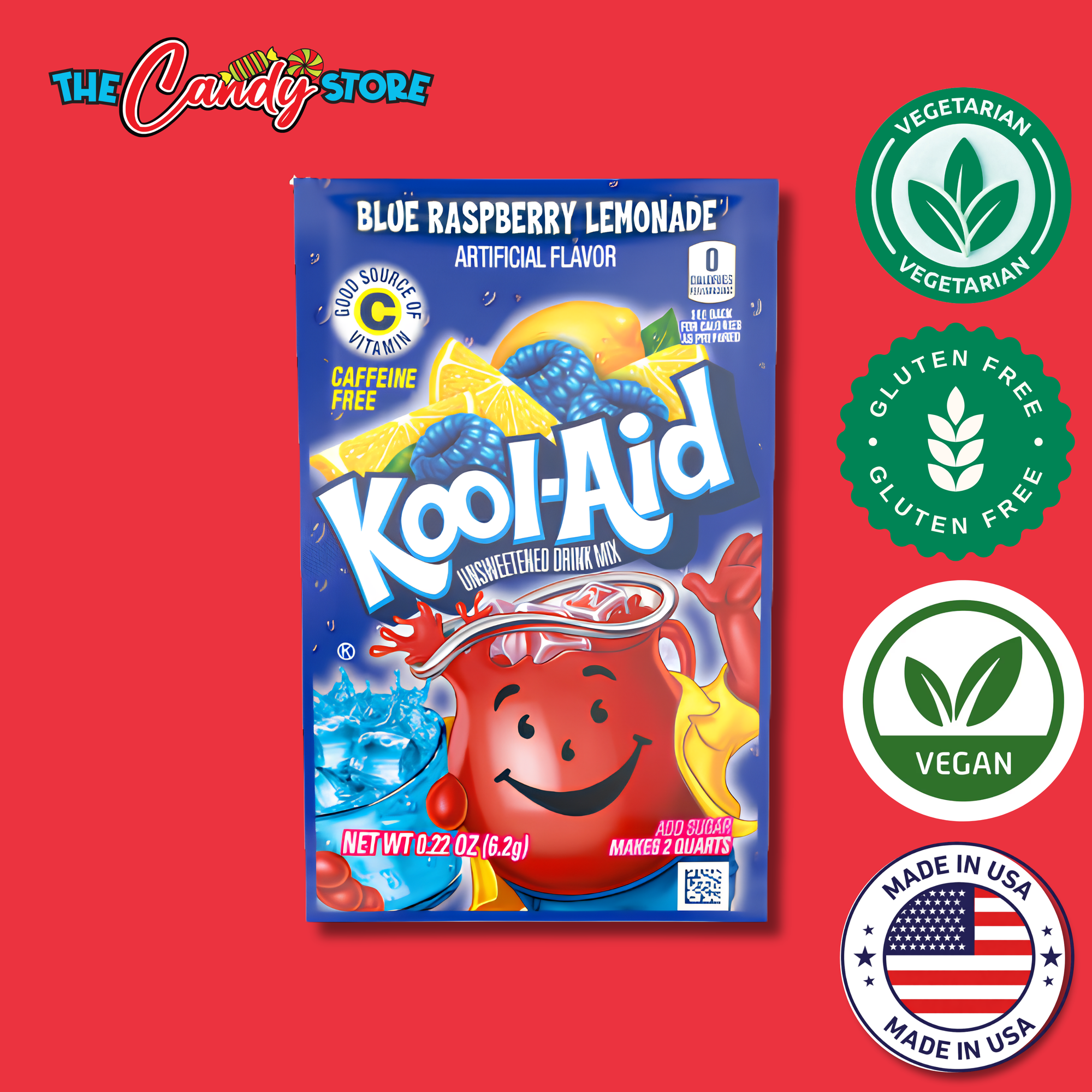 Kool-Aid Unsweetened Blue Raspberry Lemonade