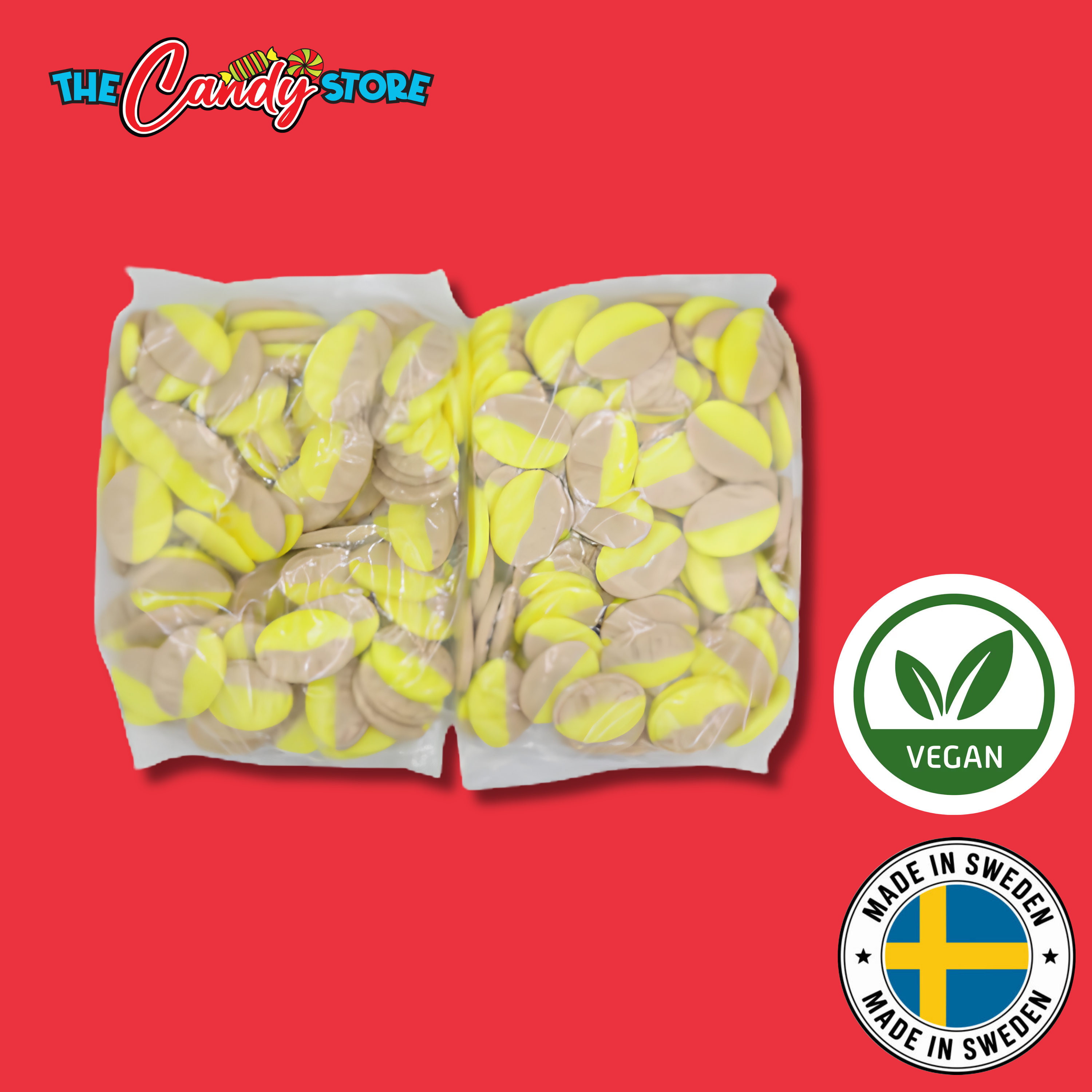 Bubs Banana & Caramel Foam Sweets 2.8kg
