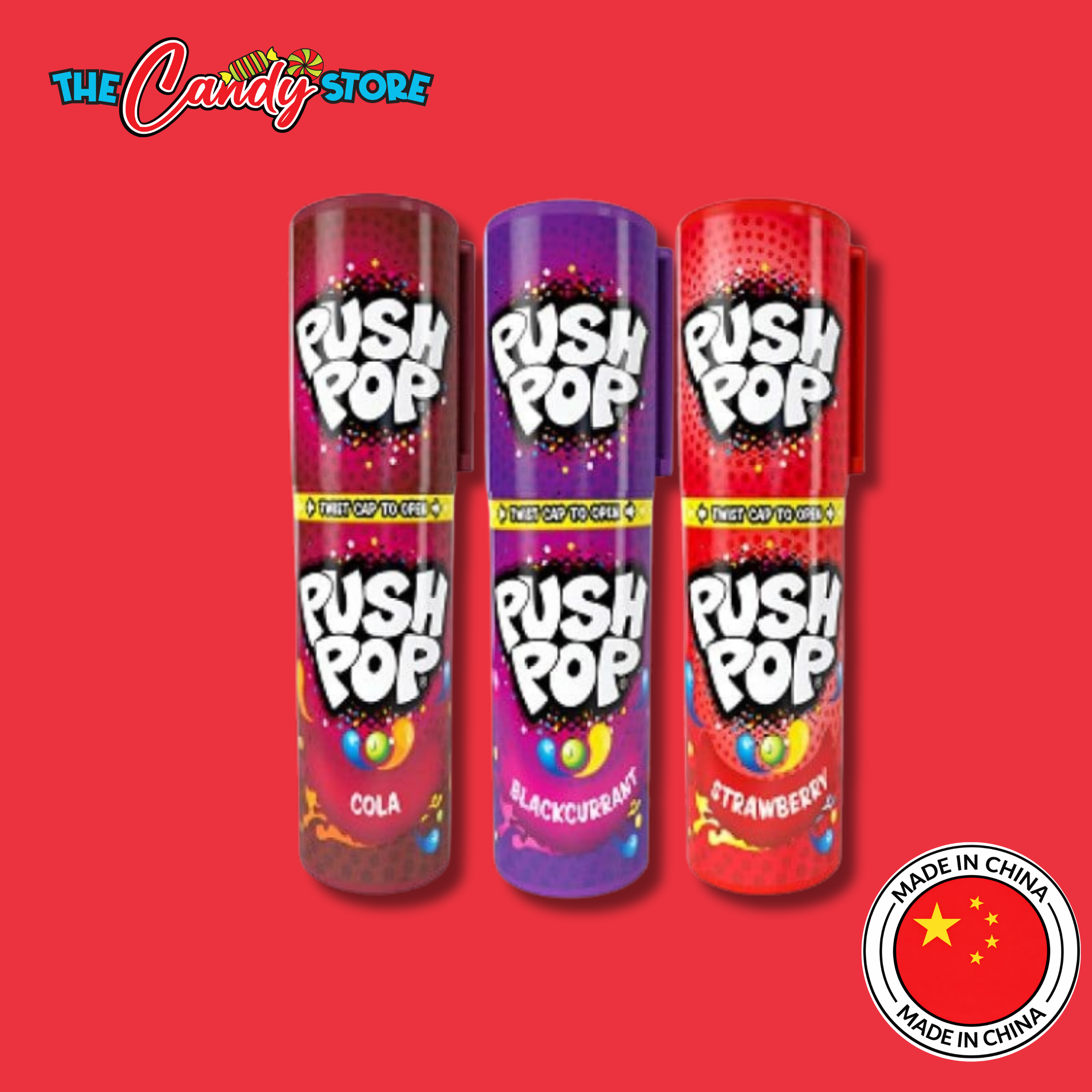 Bazooka Push Pop Candy