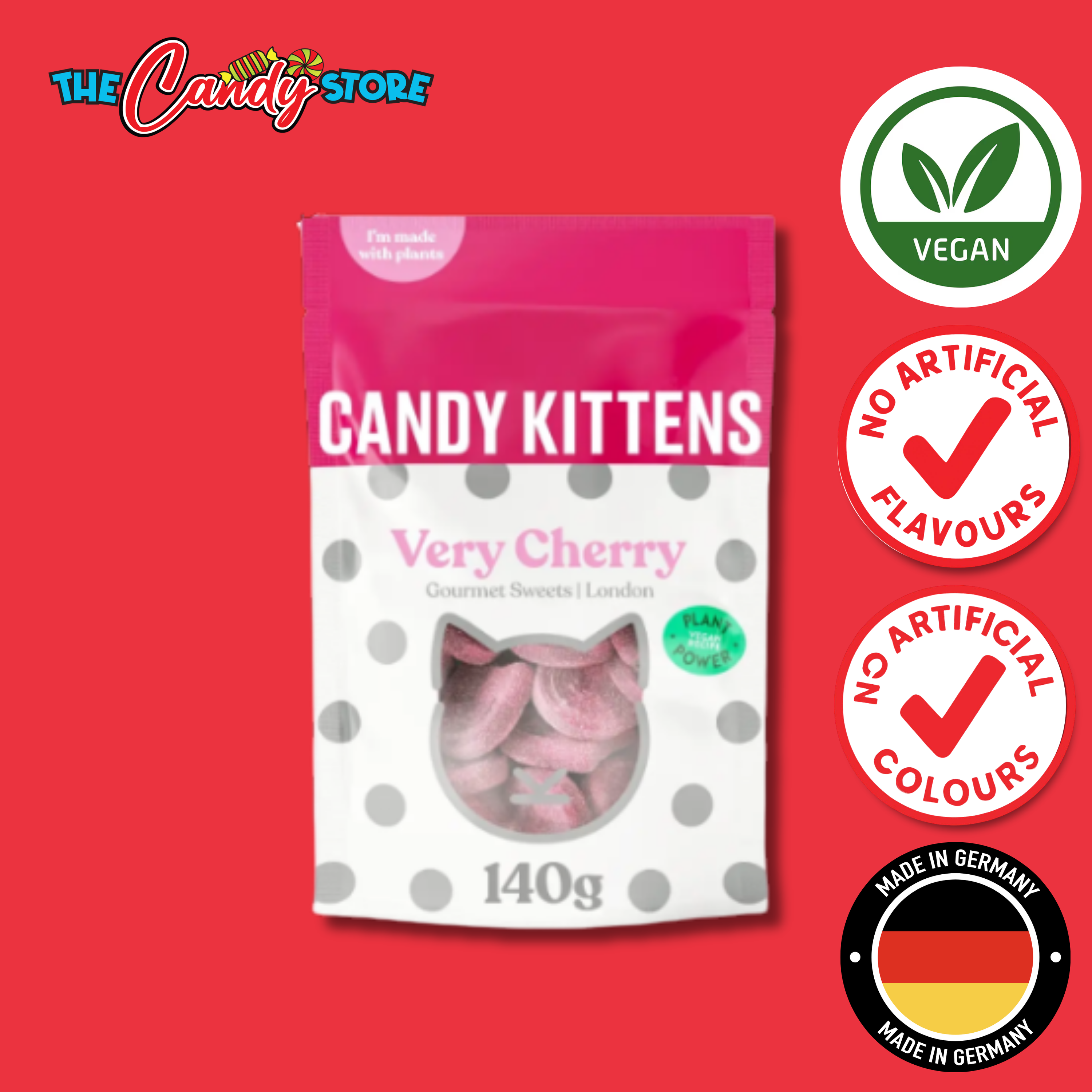 Candy Kittens Very Cherry Gourmet Sweets