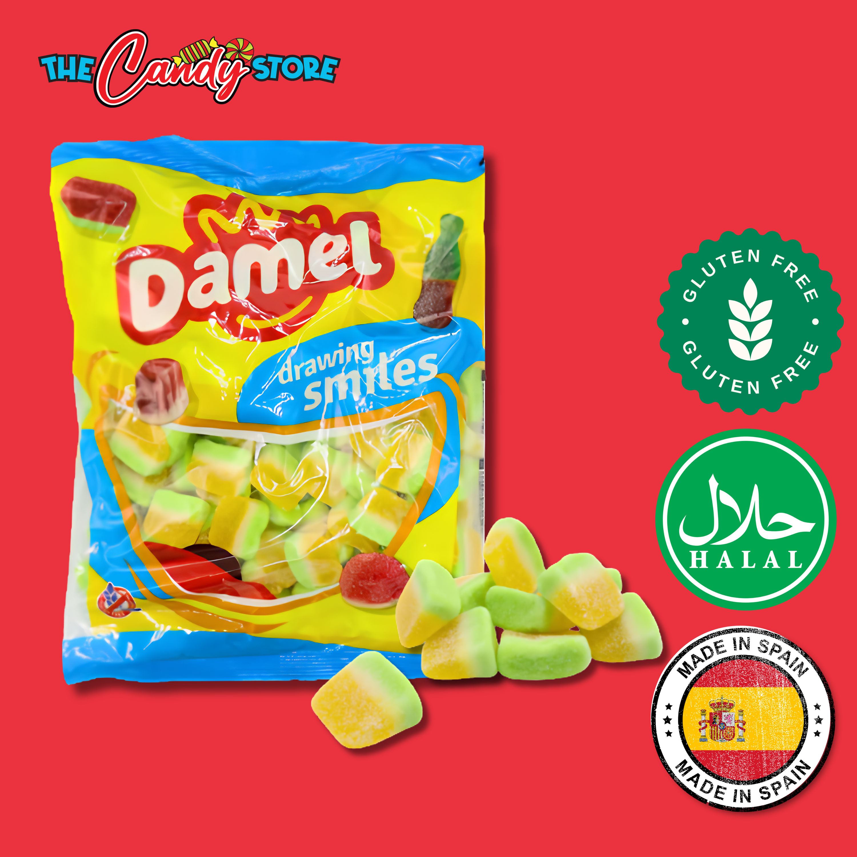 Damel Sugared Pineapple Slices Bag