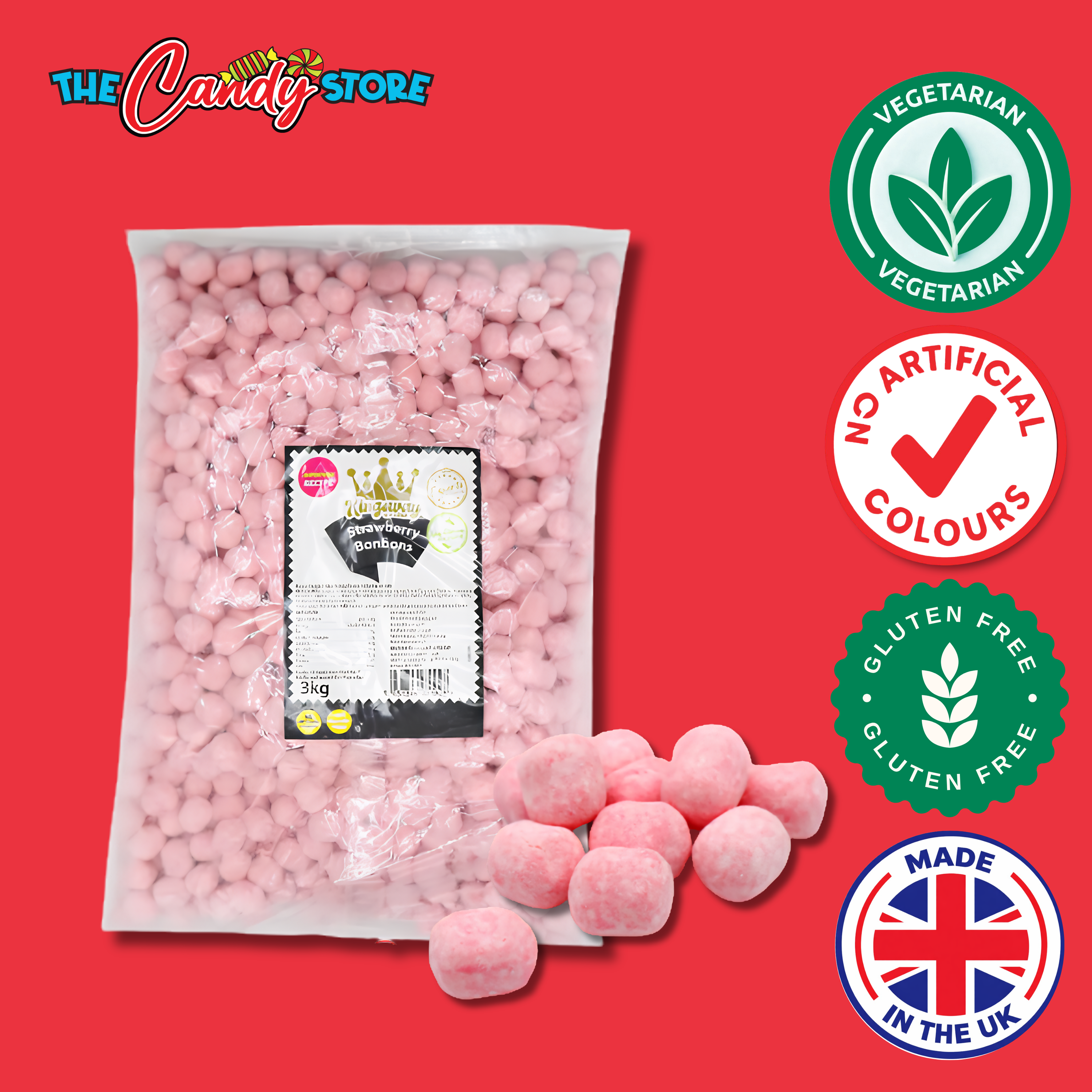 Kingsway Veggie Strawberry Bon Bons