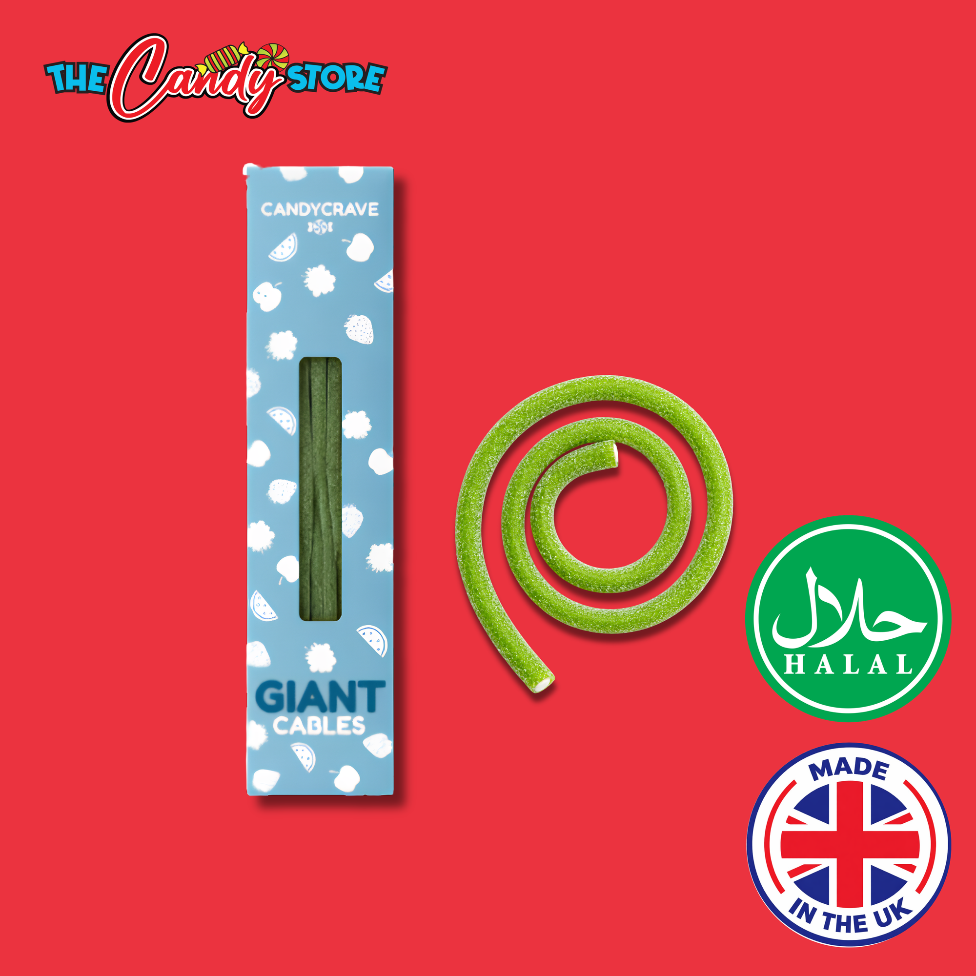 Candycrave Giant Apple Cables 6kg