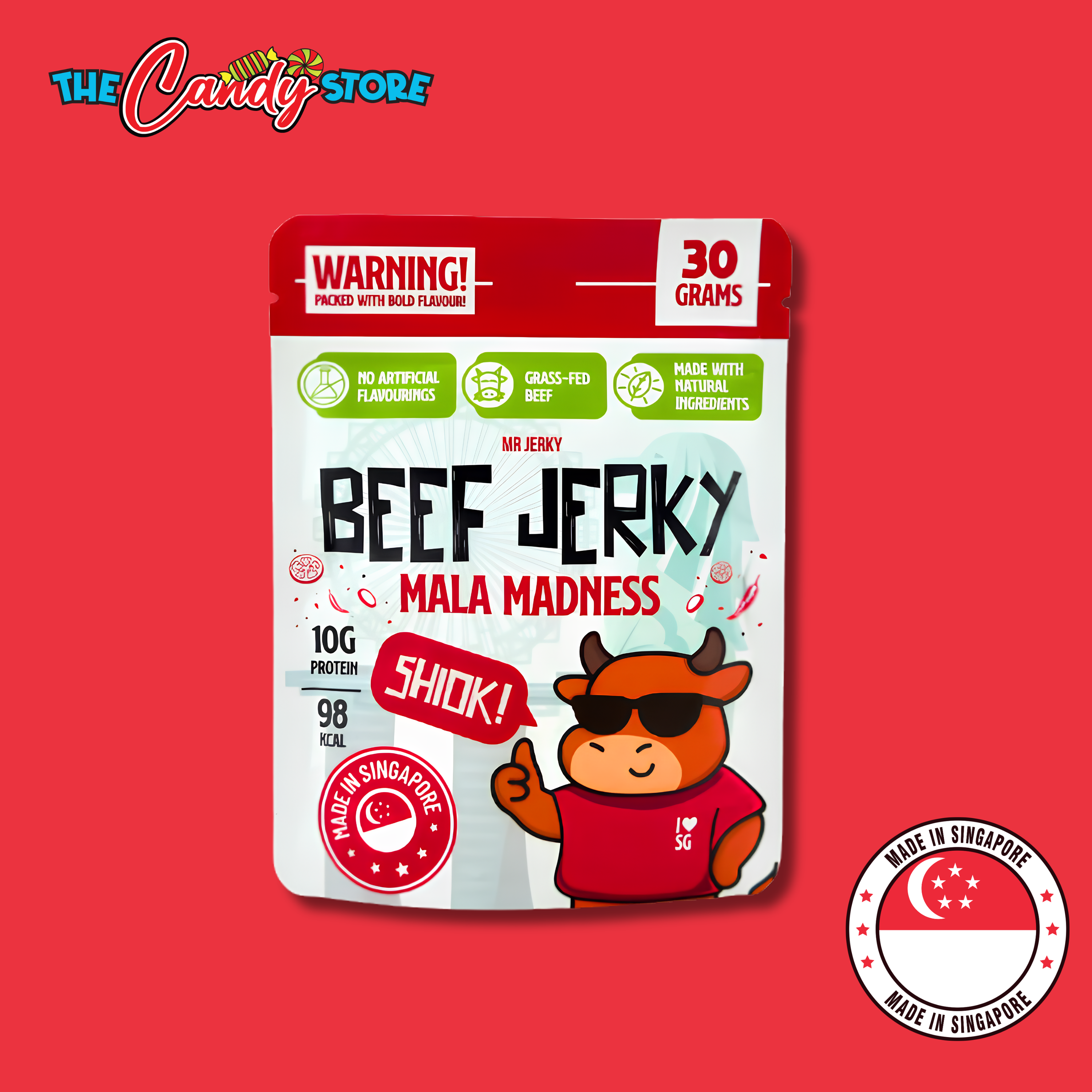 Mr Jerky Mala Madness Beef Jerky