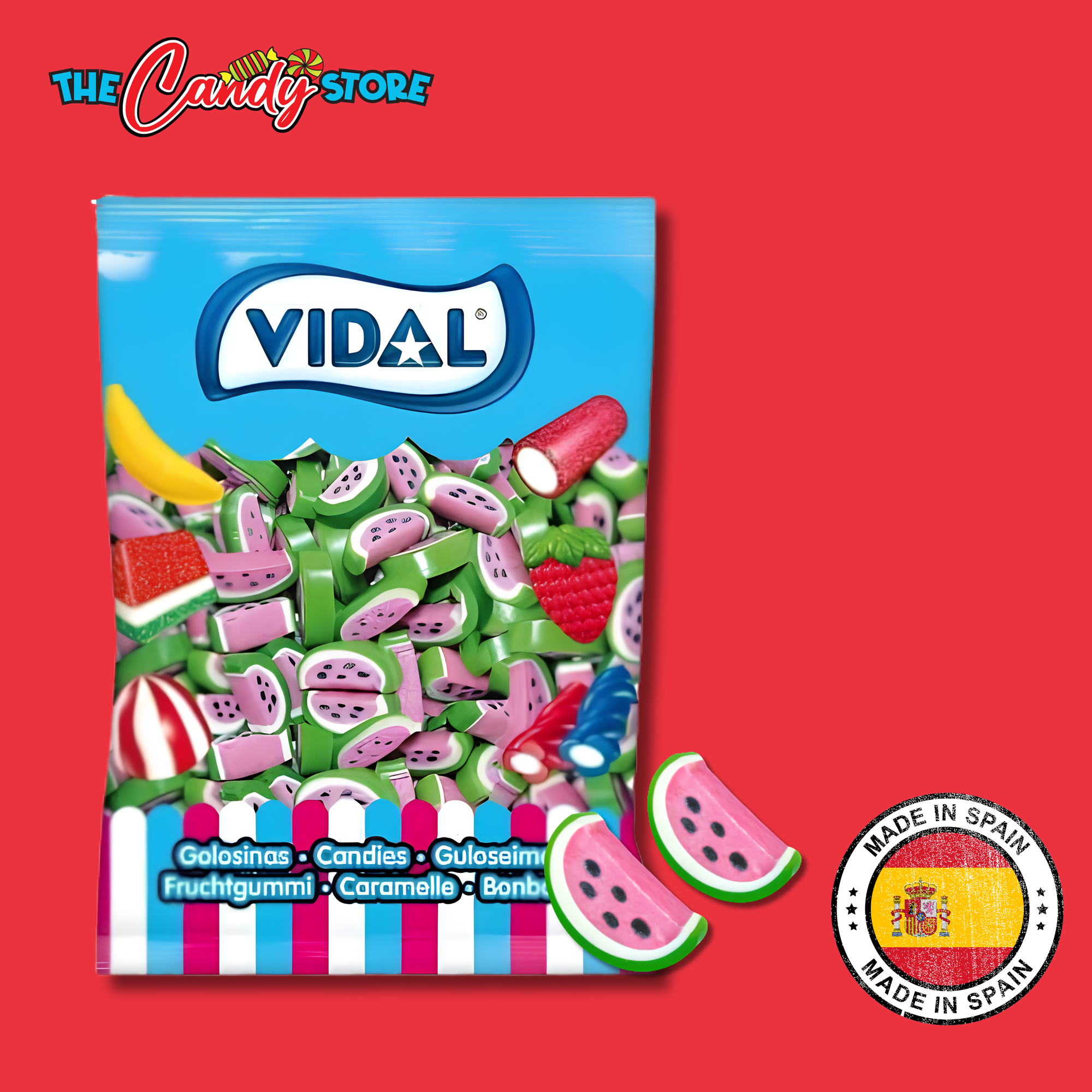 Vidal Liquorice Watermelon 1.5kg