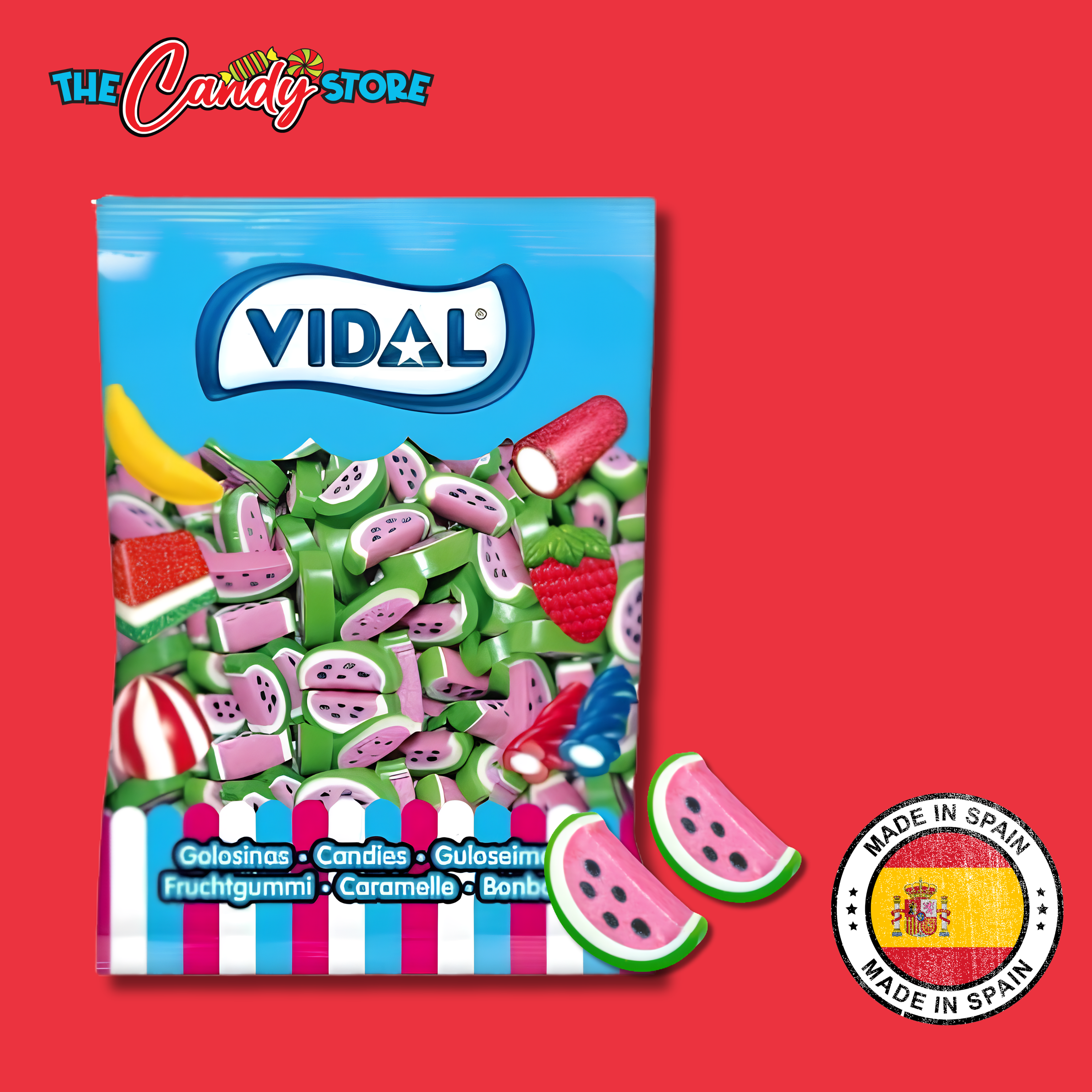 Vidal Liquorice Watermelon 1.5kg