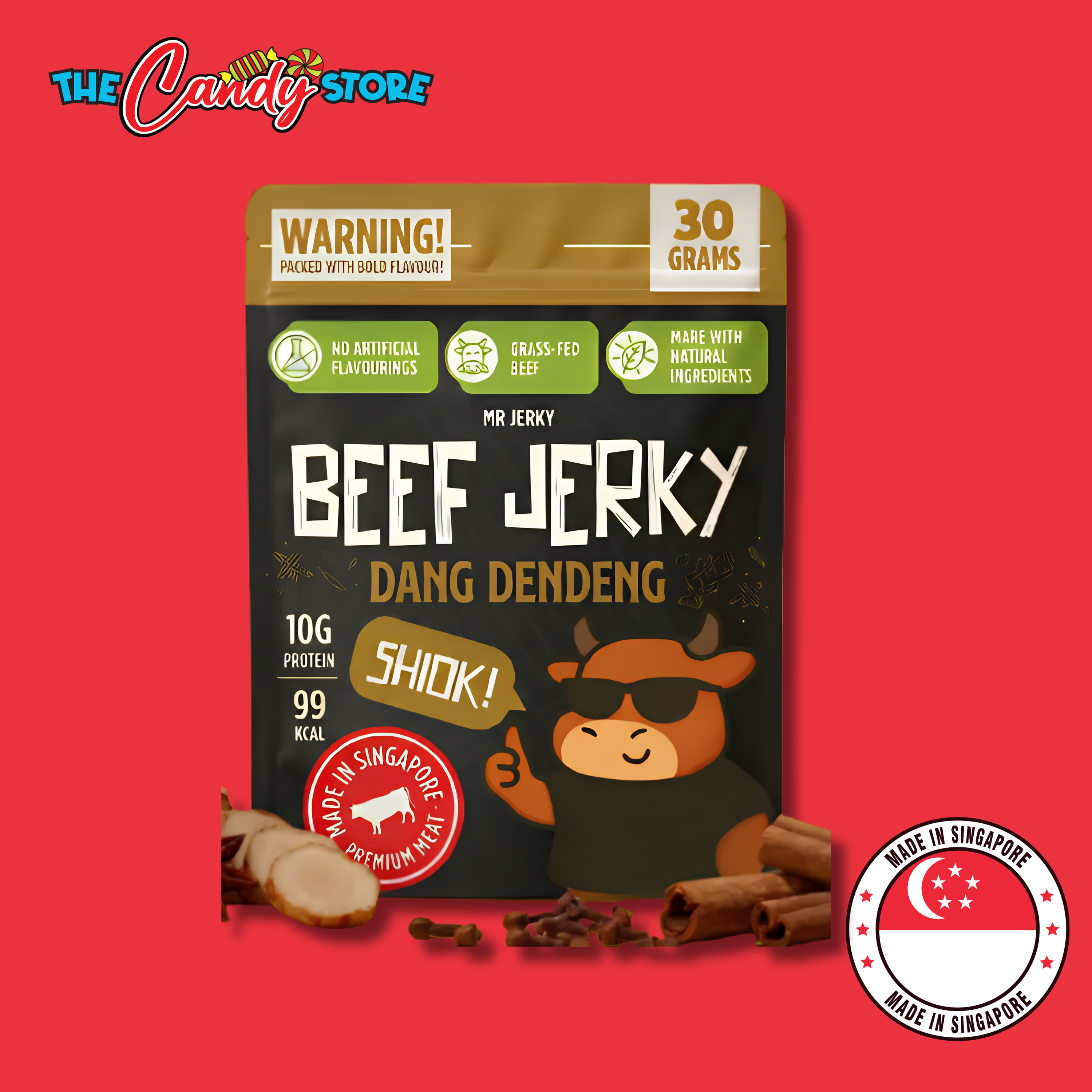 Mr Jerky Dang Sendeng Beef Jerky