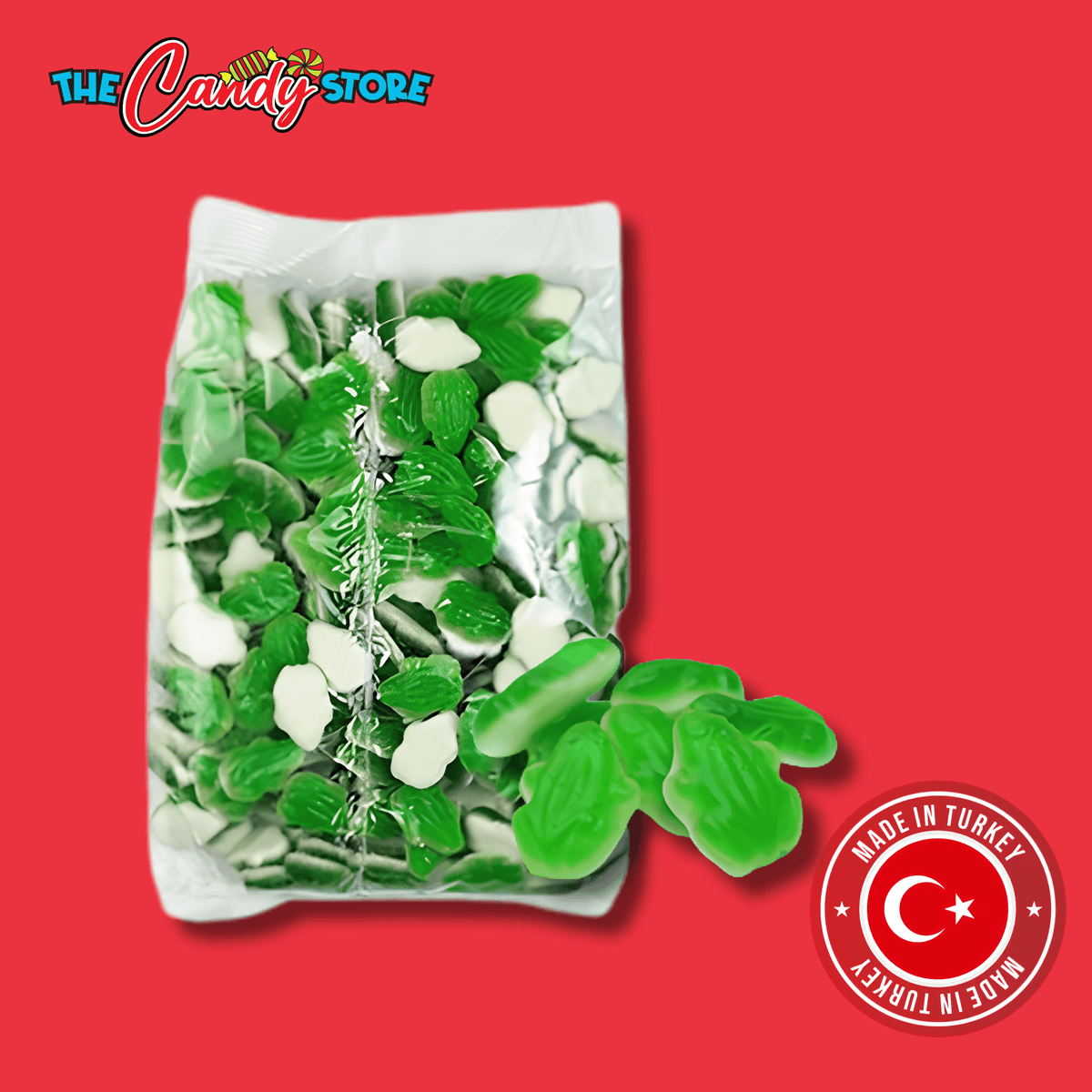 Jellopy Green Frog (1kg Bag)