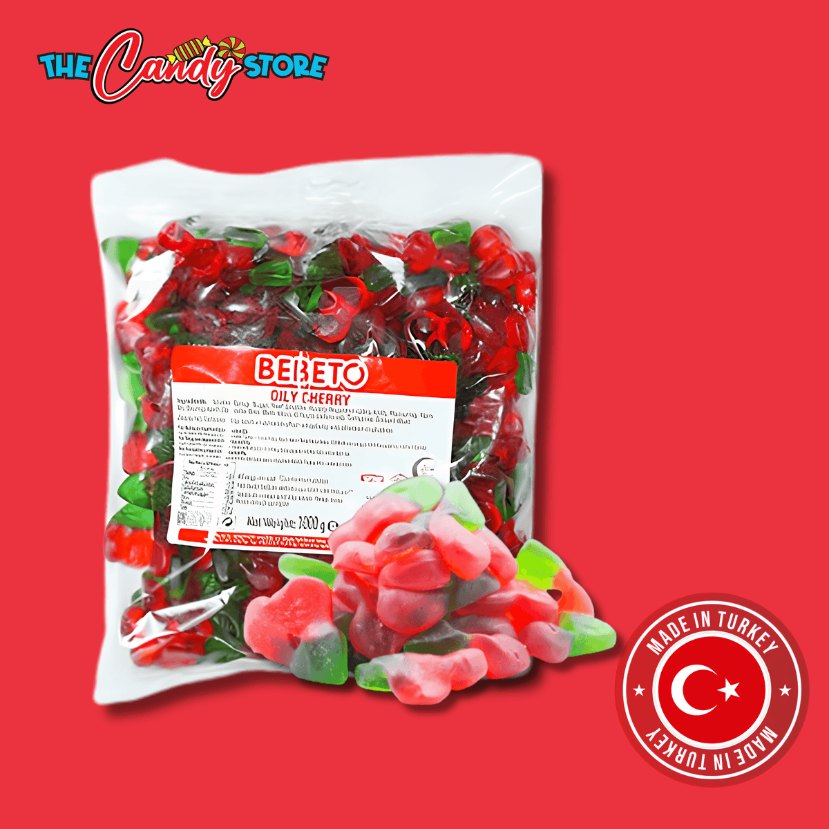 Bebeto 7g Oily Cherry (1kg Bag)