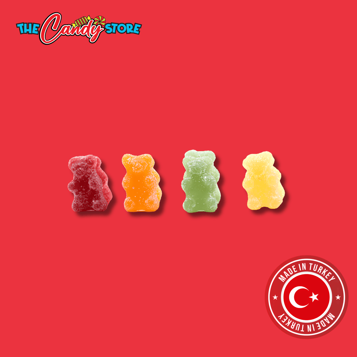 Bebeto 5g Sour Bears (1kg Bag)