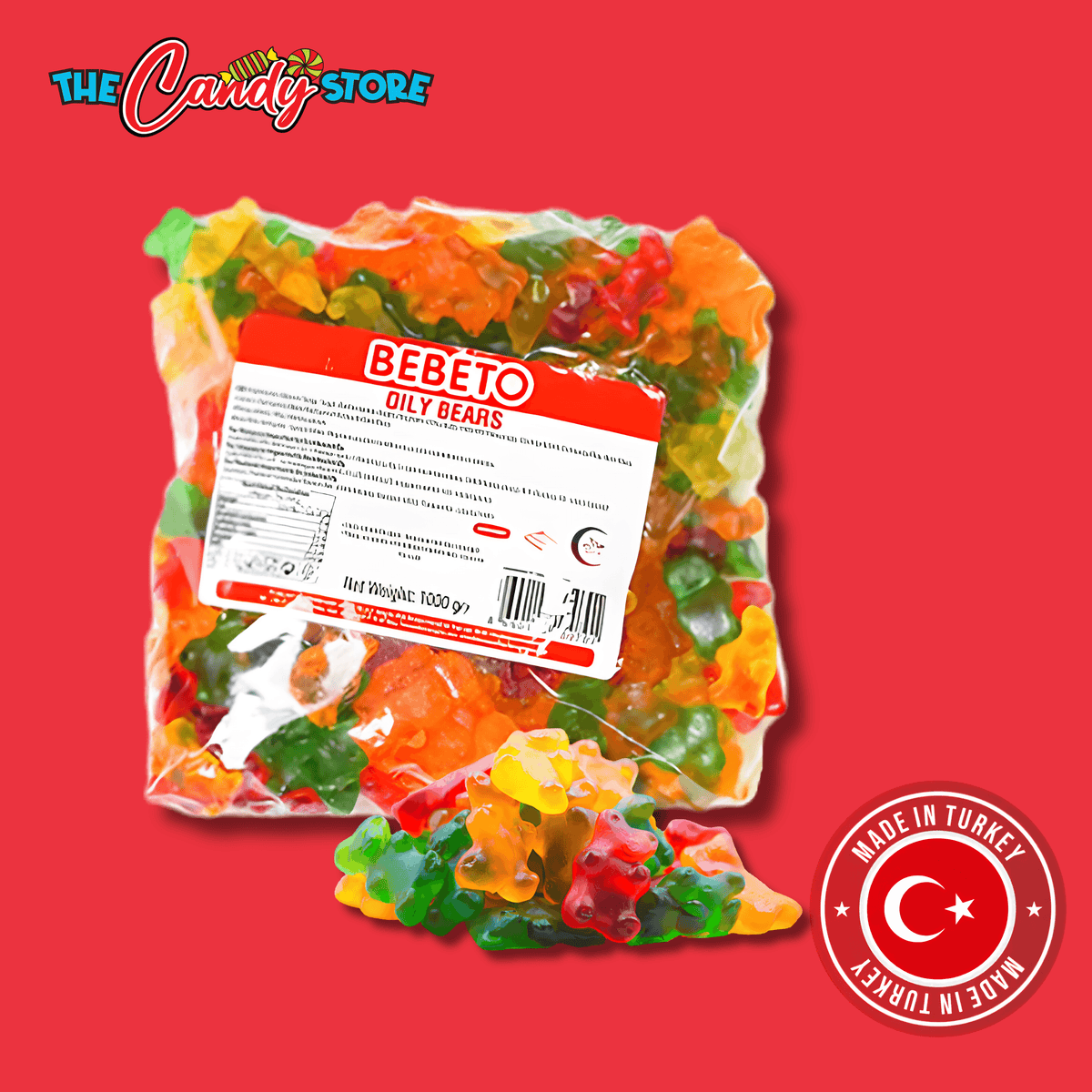 Bebeto 5g Oily Bear (1kg Bag)