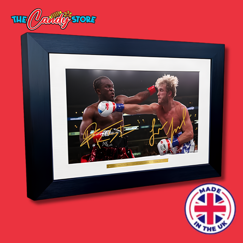 Kitbags & Lockers KSI Logan Paul Staples Center Misfits Boxing Reprint 12x8 A4 Autographed Signed Photo Photograph Picture Frame Boxer Gift Poster - The Candy Store