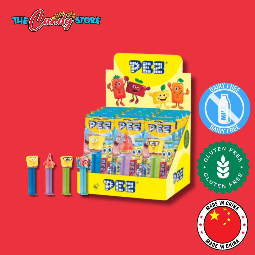 pez spongebob candy 