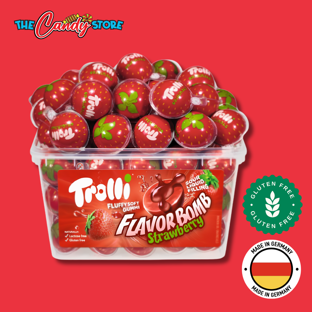 Trolli Strawberry Flavourbomb
