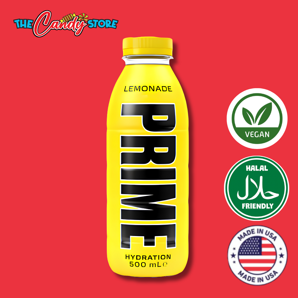 Prime Hydration Lemonade by Logan Paul & KSI