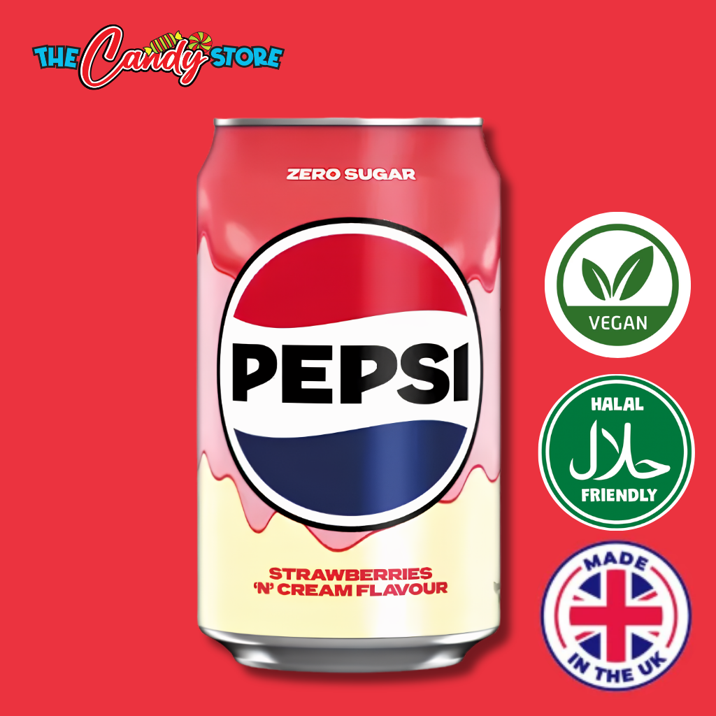 Pepsi Strawberry & Cream