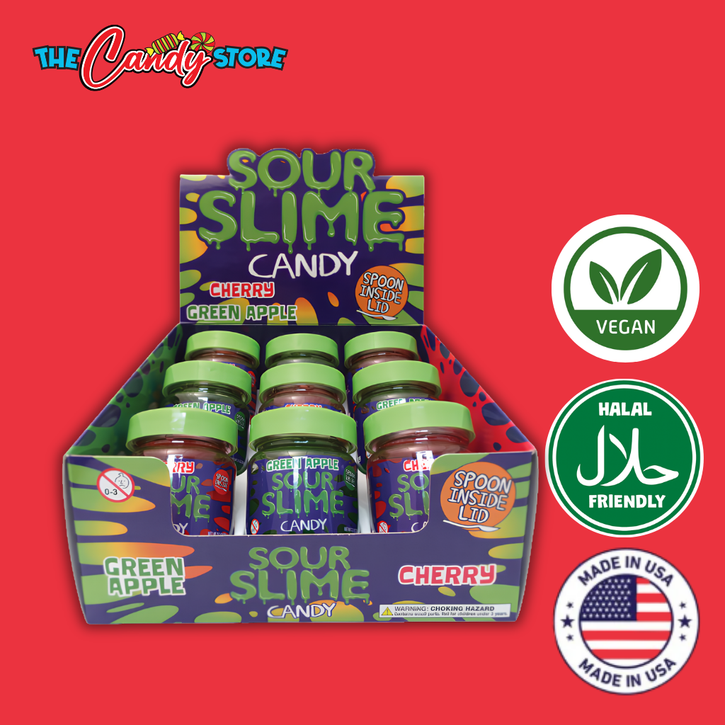 Boston America Sour Slime Candy
