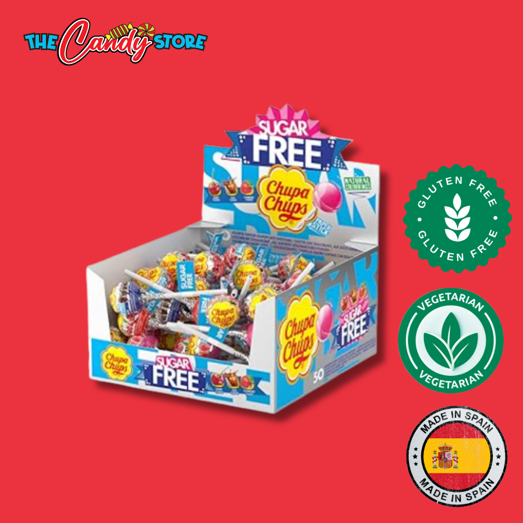 Chupa Chups sugar-free lollipops 