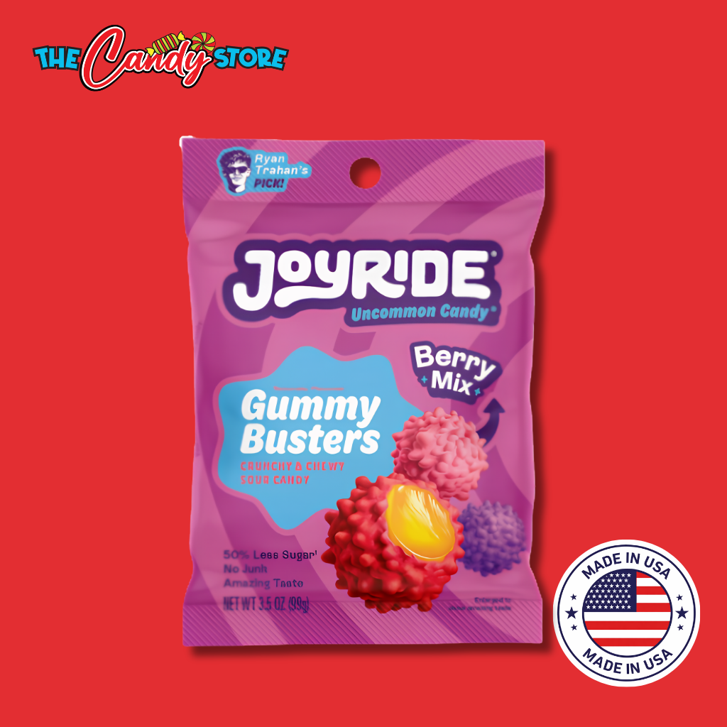 Joyride Gummy Clusters Berry Mix - The Candy Store