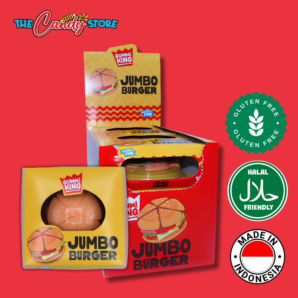 Gummi King Jumbo Burger