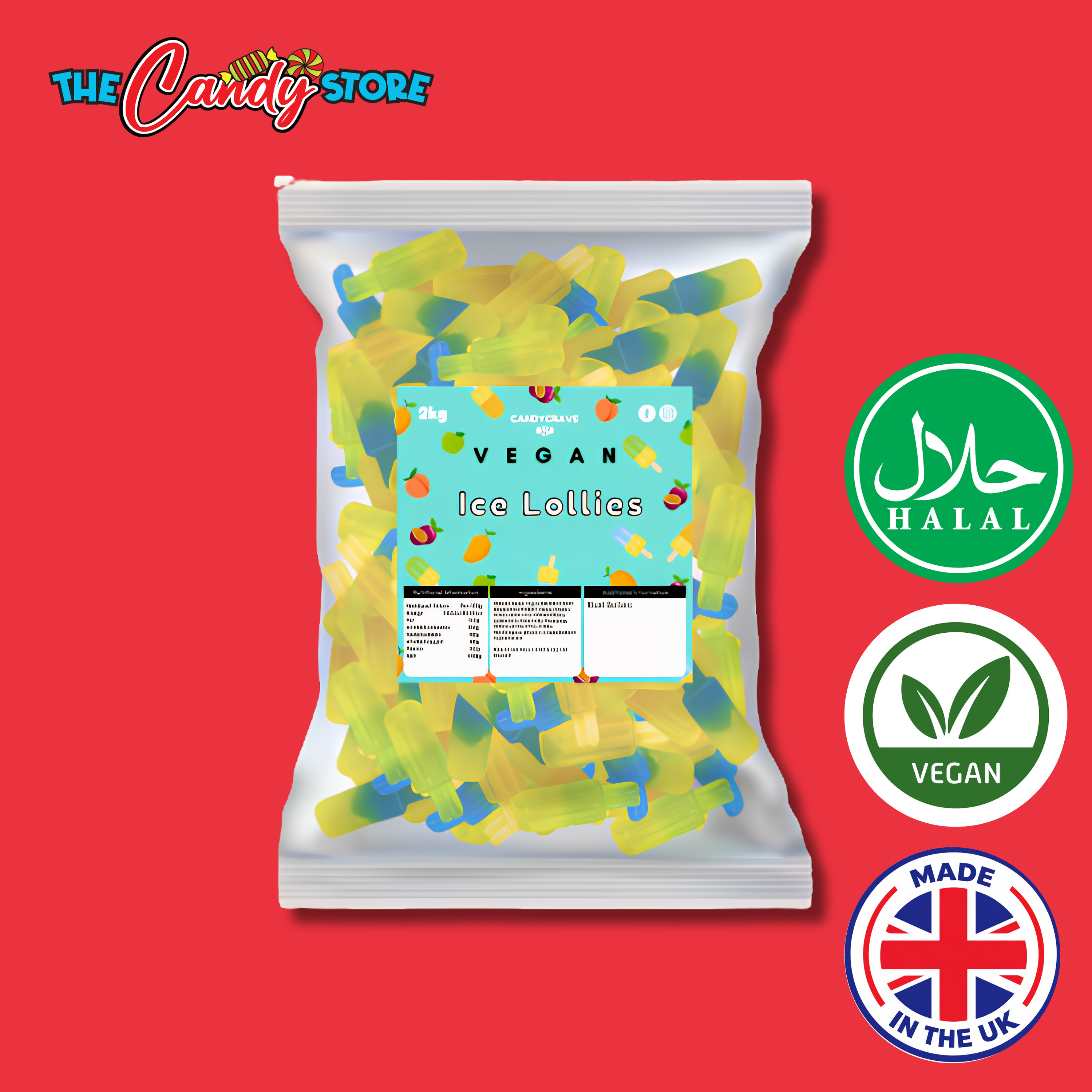 Candycrave Vegan Ice Lollies 