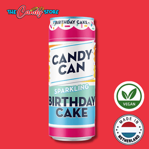 Candy Can Birthday Cake Fizzy Drink