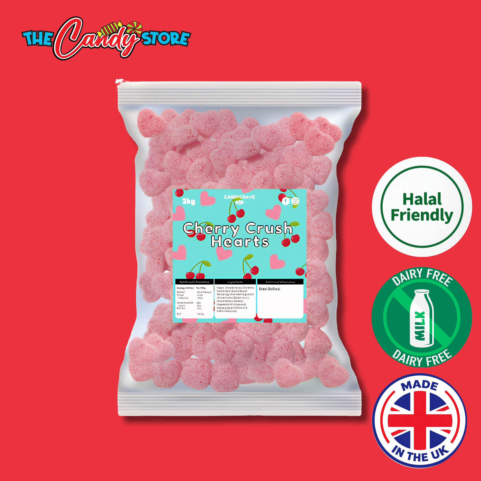 Candycrave Cherry Crush Hearts 