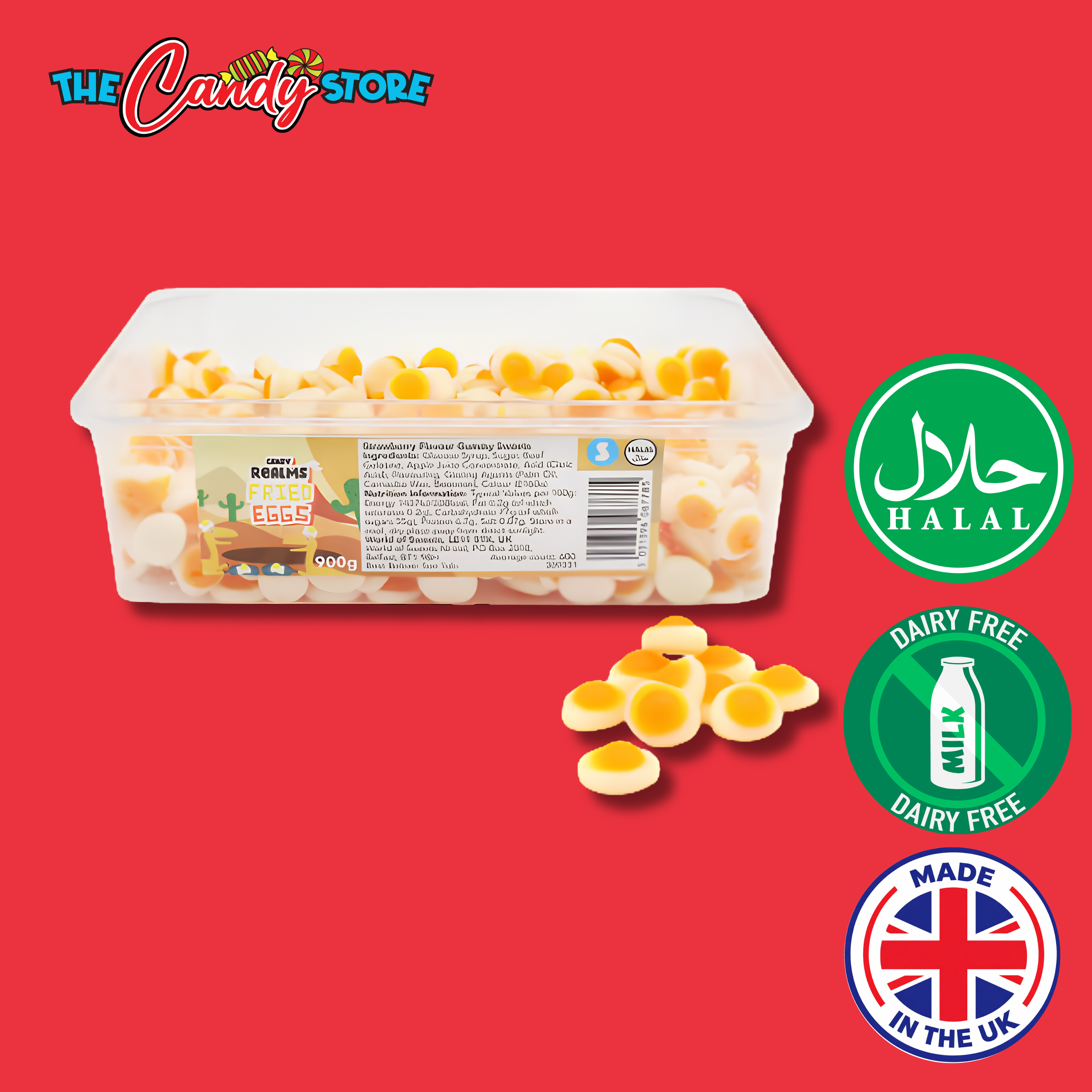 Candy Realms Mini Fried Eggs