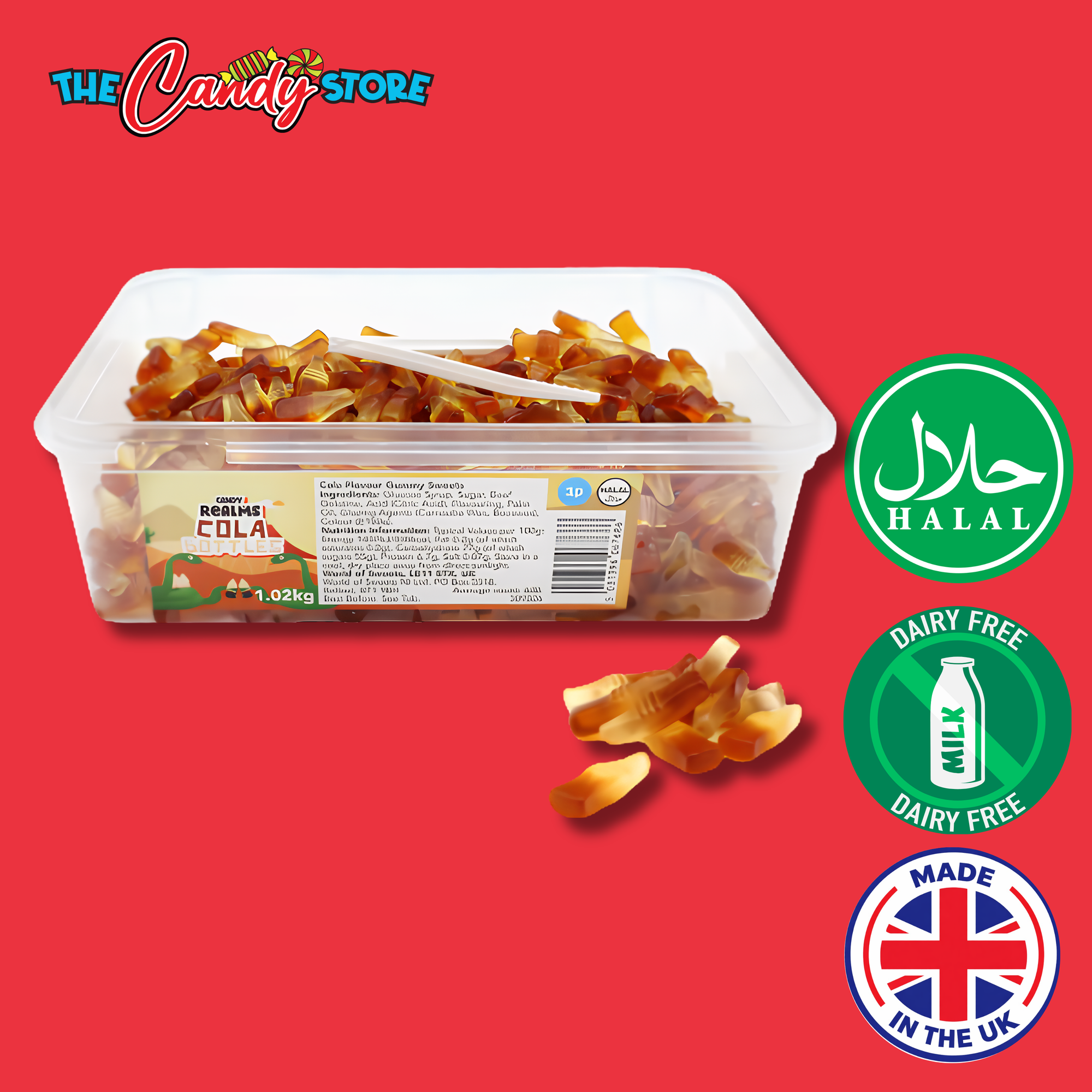Candy Realms Cola Bottles 